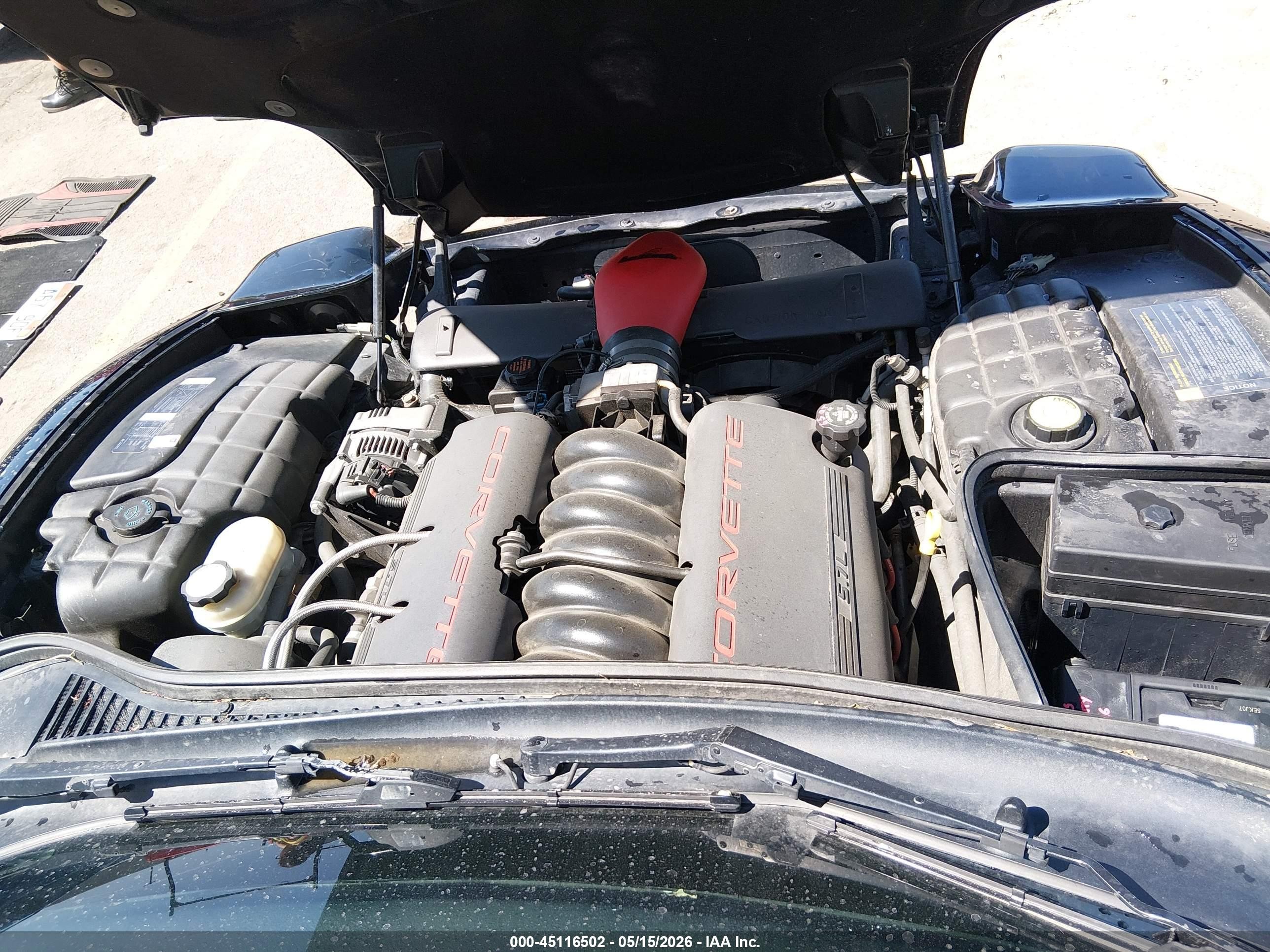 1997 Chevrolet Corvette   Black vin: 1G1YY22G0V5104072