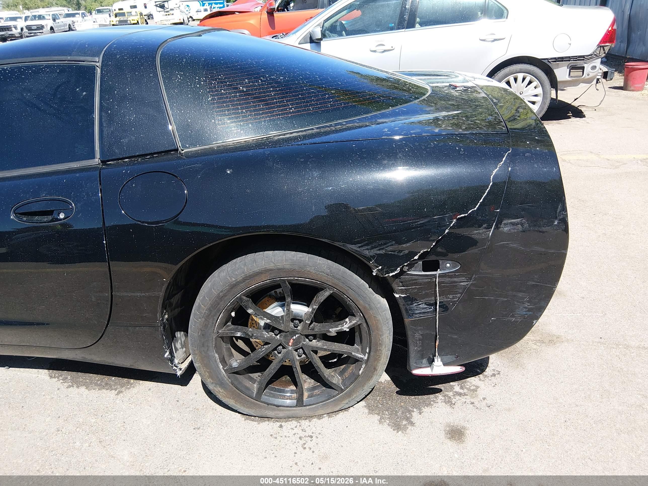 1997 Chevrolet Corvette   Black vin: 1G1YY22G0V5104072