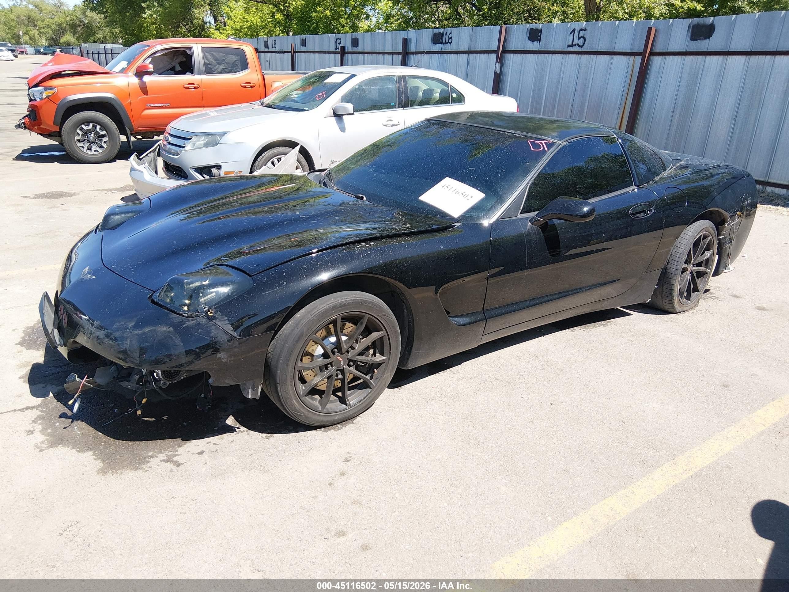 1997 Chevrolet Corvette   Black vin: 1G1YY22G0V5104072