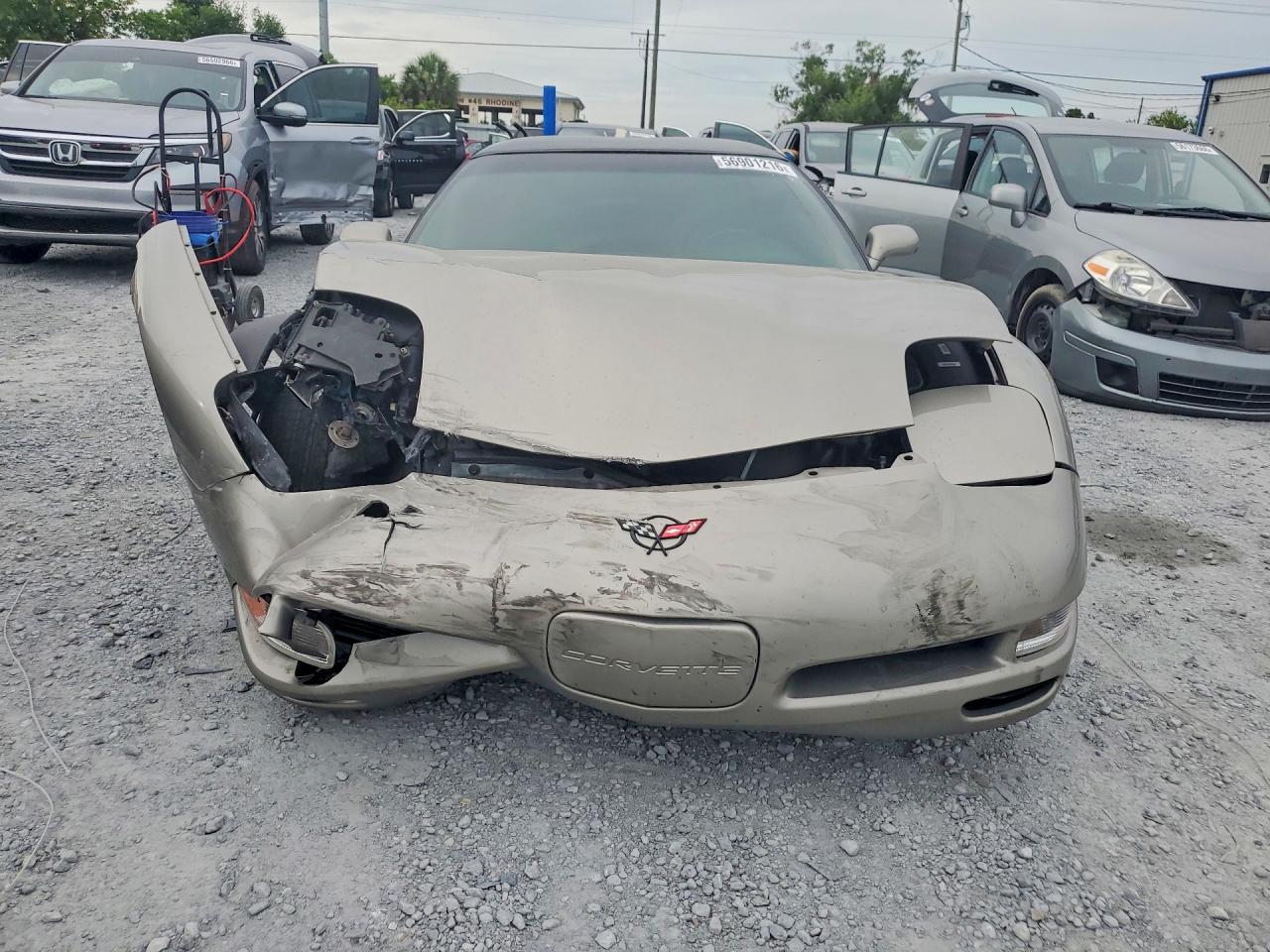 1998 Chevrolet Corvette Gray vin: 1G1YY22G0W5111394