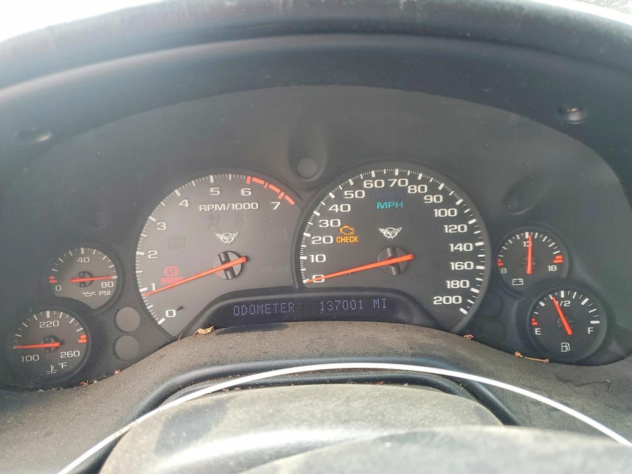 2000 Chevrolet Corvette Black vin: 1G1YY22G0Y5107669