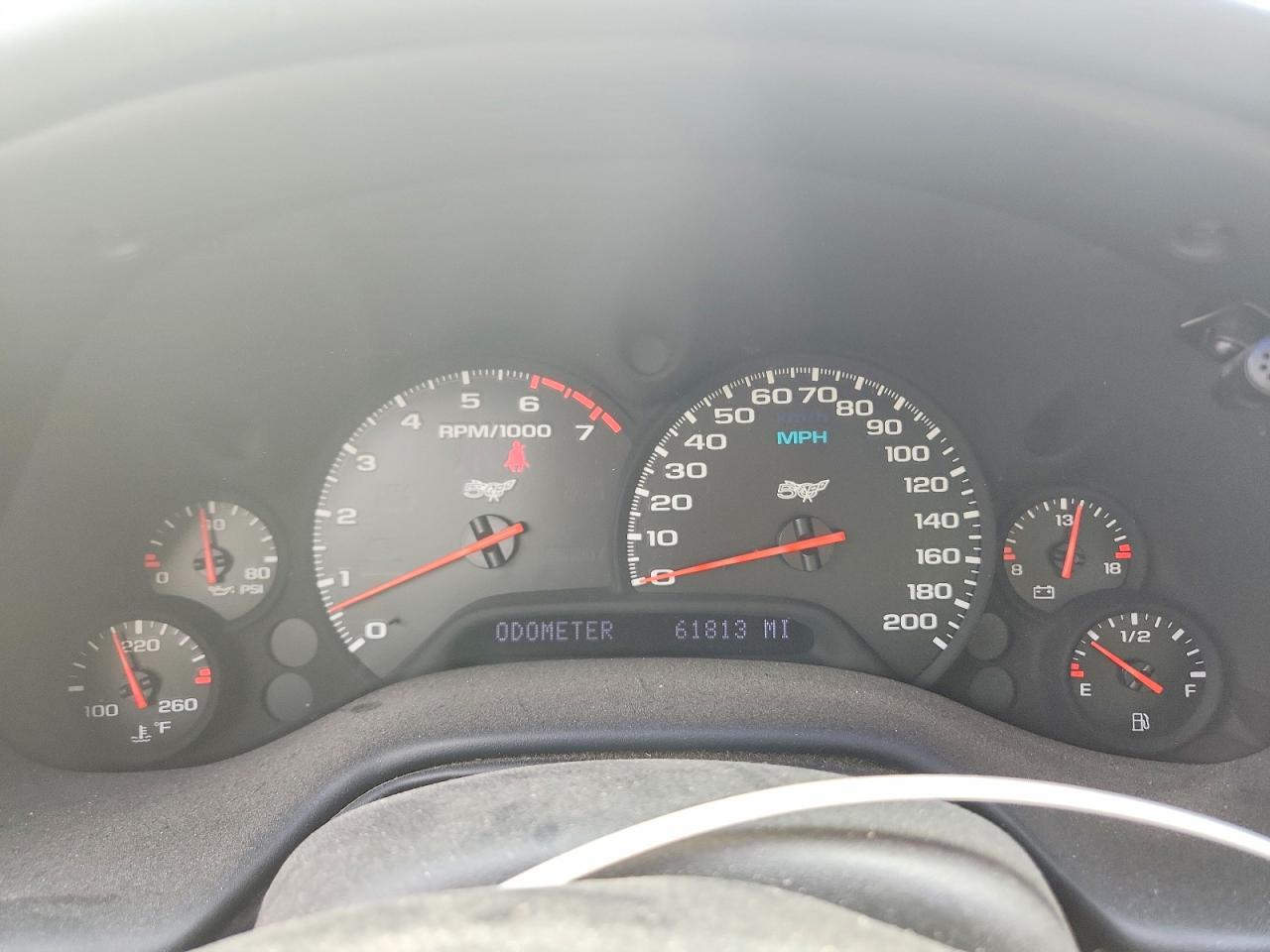2003 Chevrolet Corvette Red vin: 1G1YY22G135100223