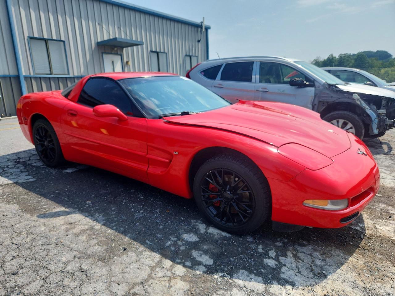 1998 Chevrolet Corvette Red vin: 1G1YY22G1W5128964