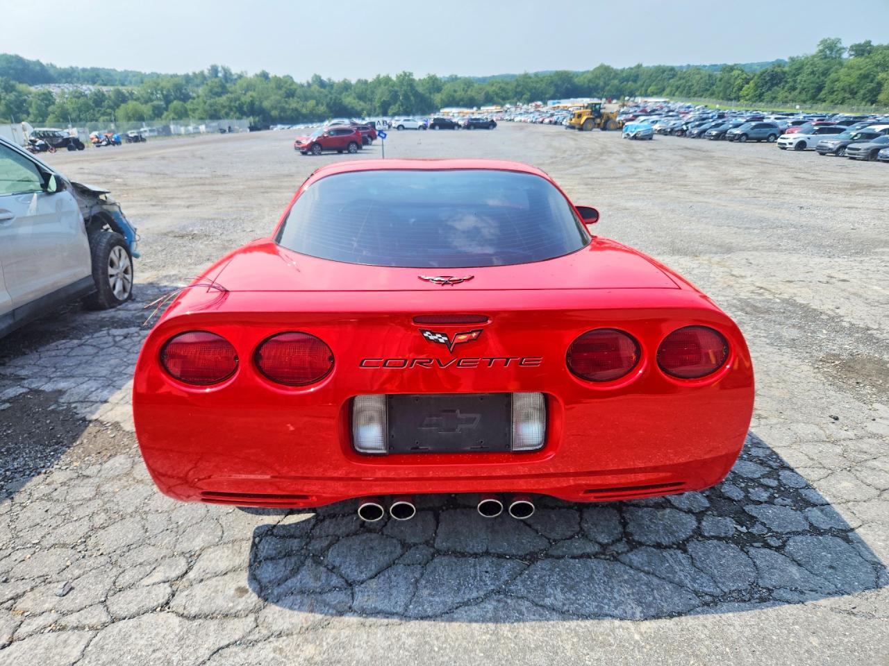 1998 Chevrolet Corvette Red vin: 1G1YY22G1W5128964