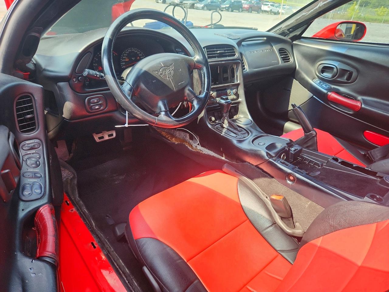 1998 Chevrolet Corvette Red vin: 1G1YY22G1W5128964