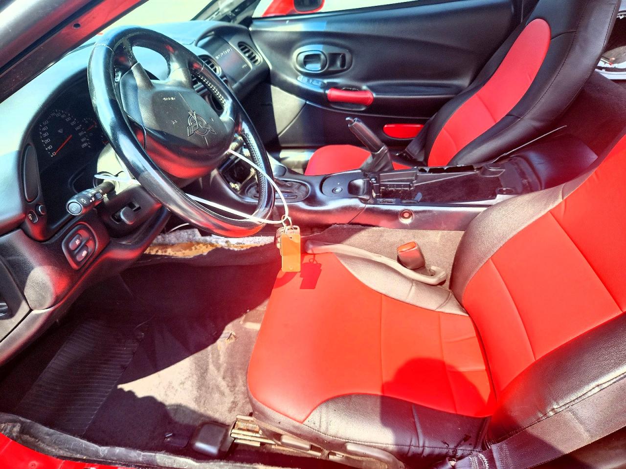 1998 Chevrolet Corvette Red vin: 1G1YY22G1W5128964