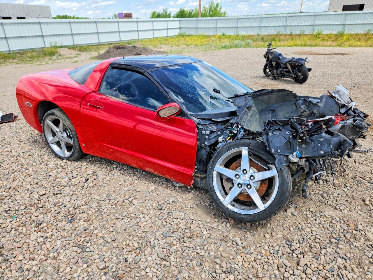 2000 Chevrolet Corvette Red vin: 1G1YY22G1Y5117627