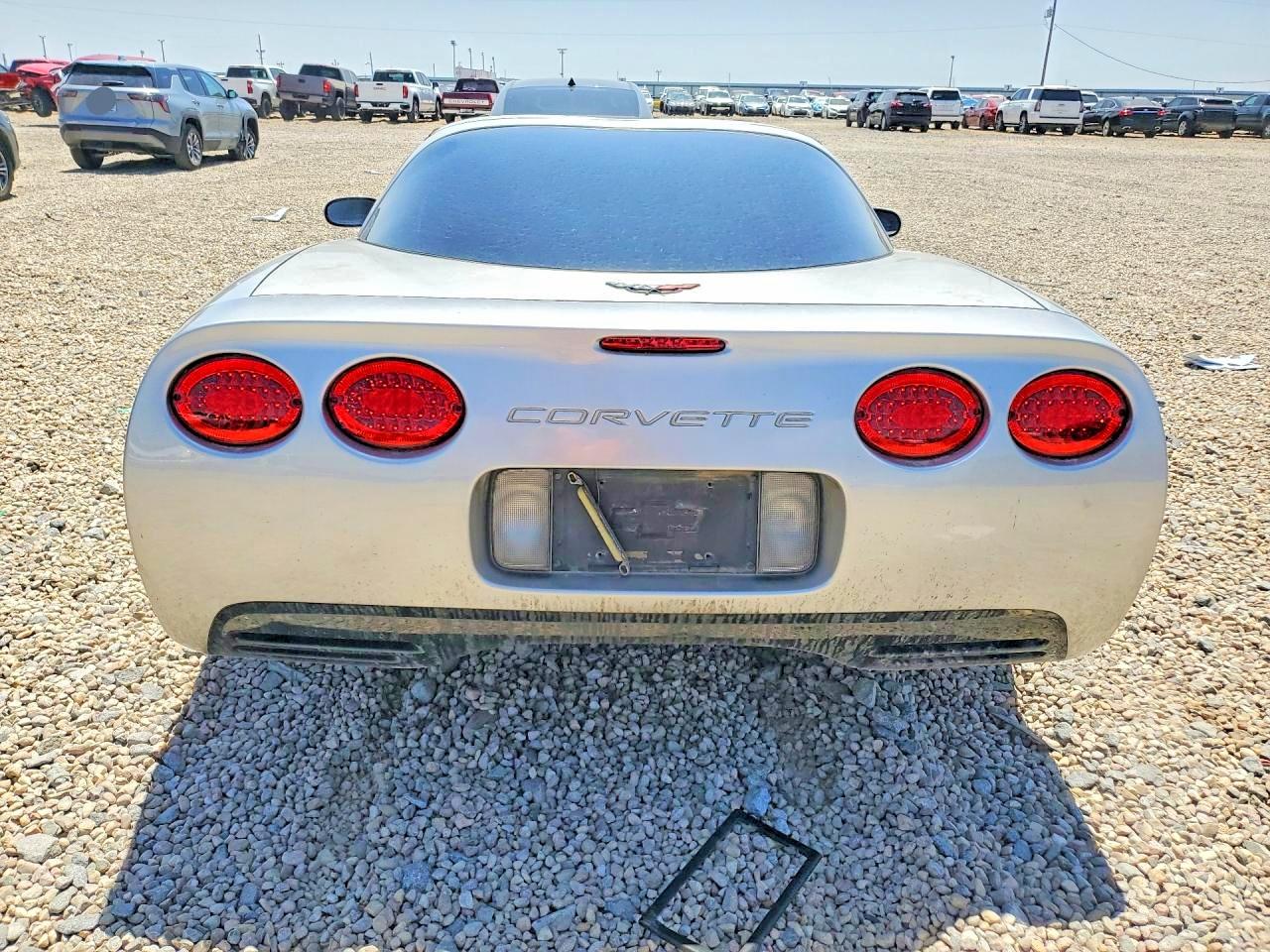 2004 Chevrolet Corvette Silver vin: 1G1YY22G245111894