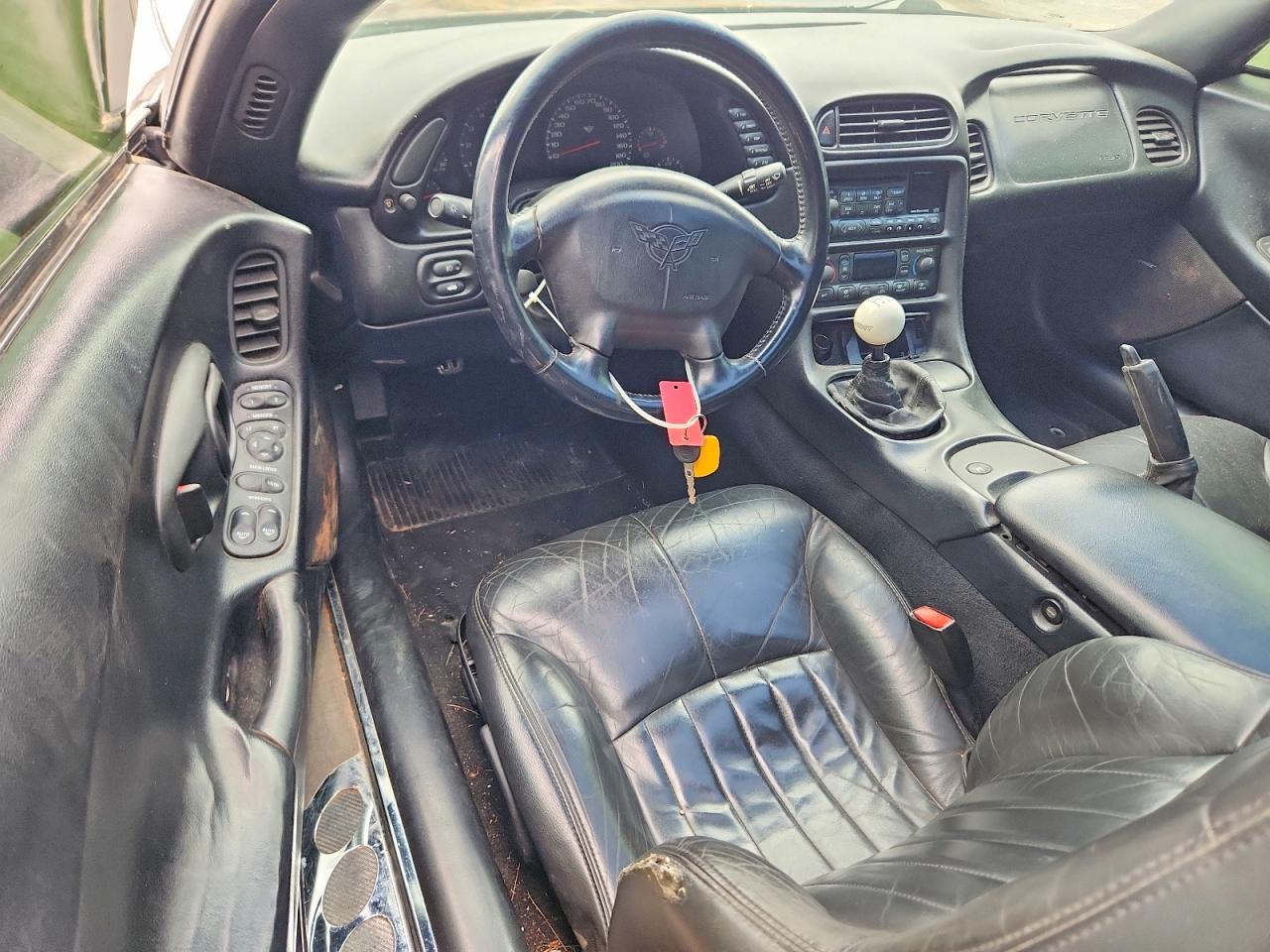 1997 Chevrolet Corvette Black vin: 1G1YY22G2V5104123