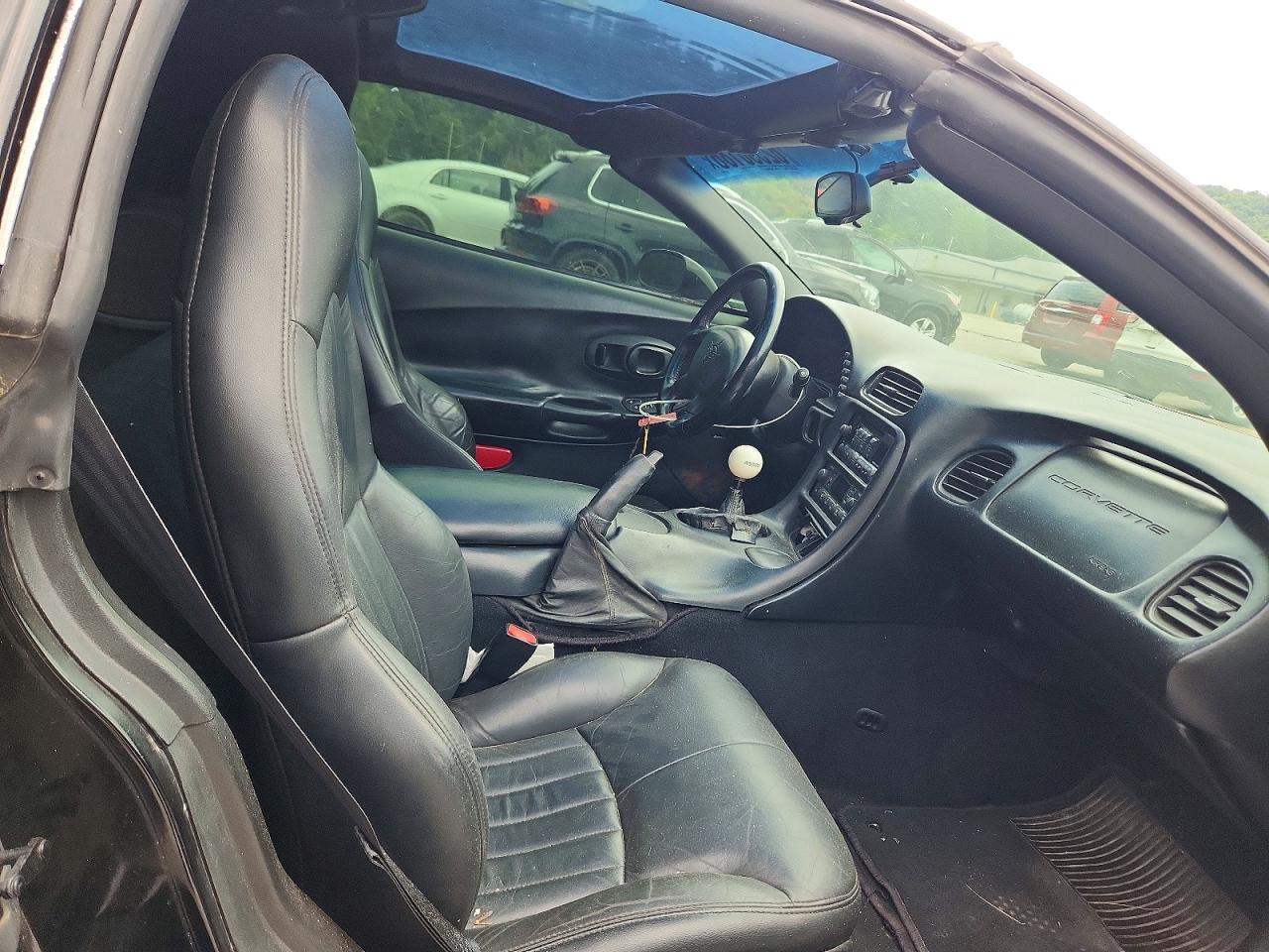 1997 Chevrolet Corvette Black vin: 1G1YY22G2V5104123