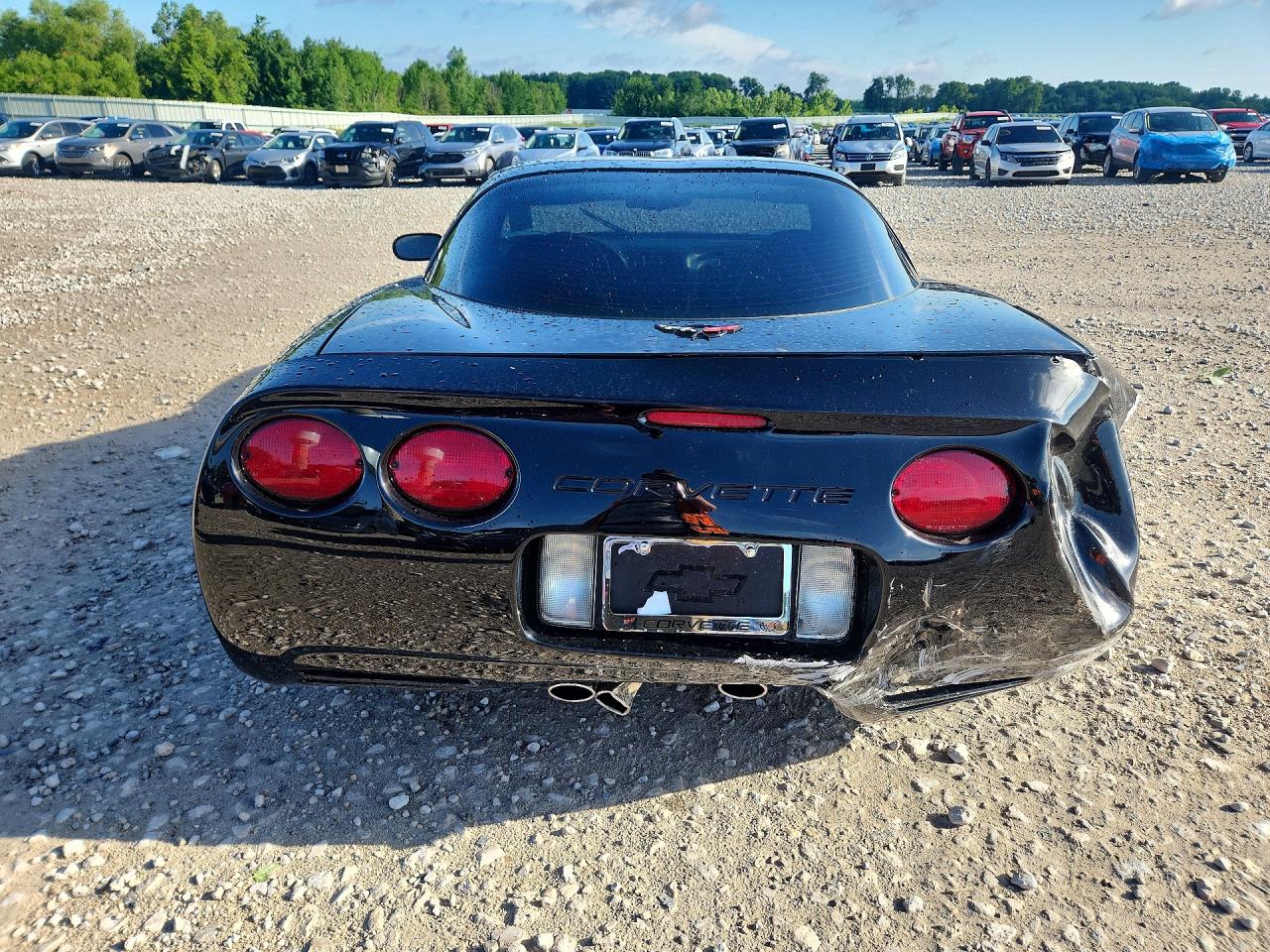 1997 Chevrolet Corvette Black vin: 1G1YY22G2V5104865
