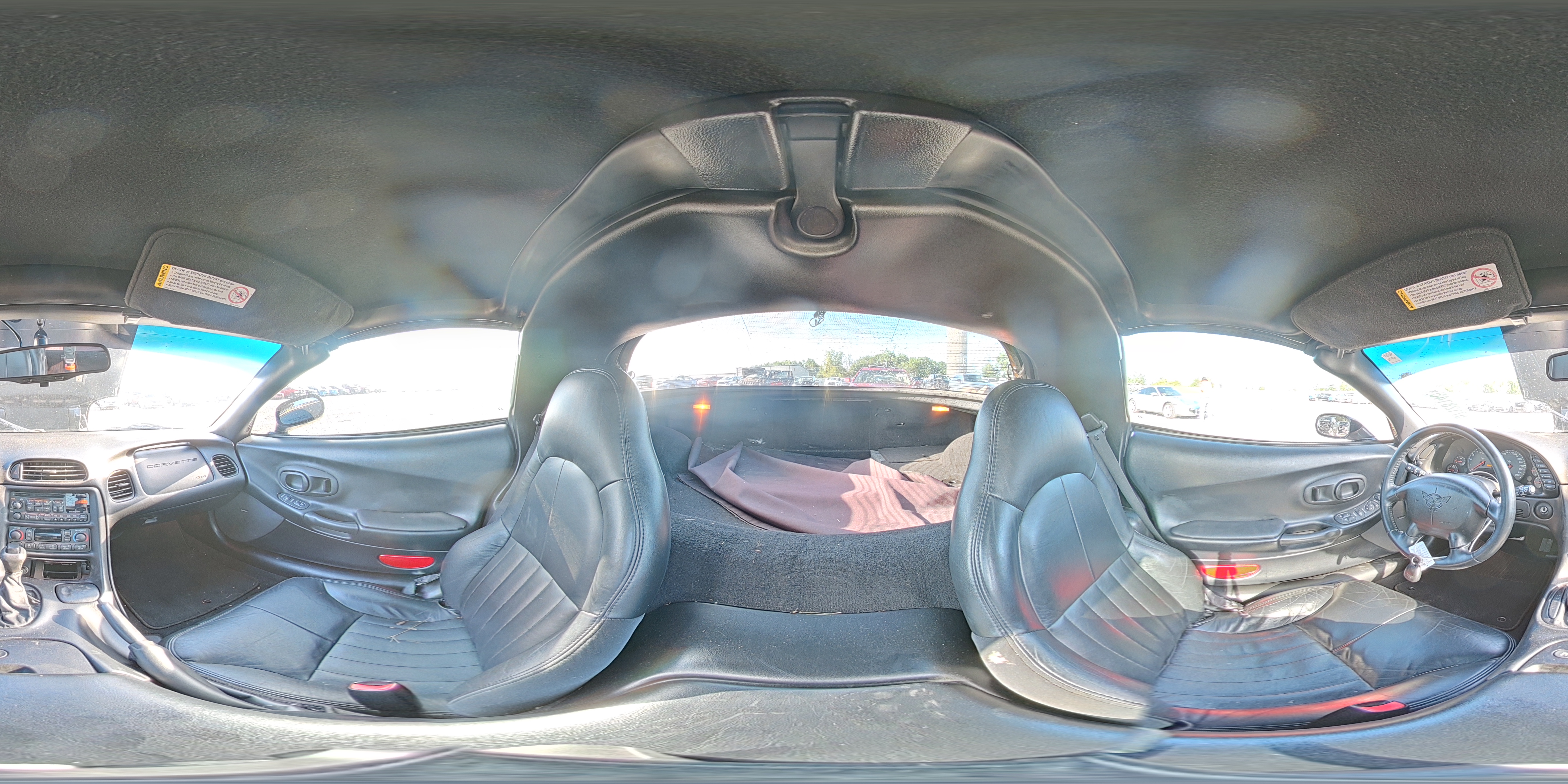 1997 Chevrolet Corvette Black vin: 1G1YY22G2V5104865
