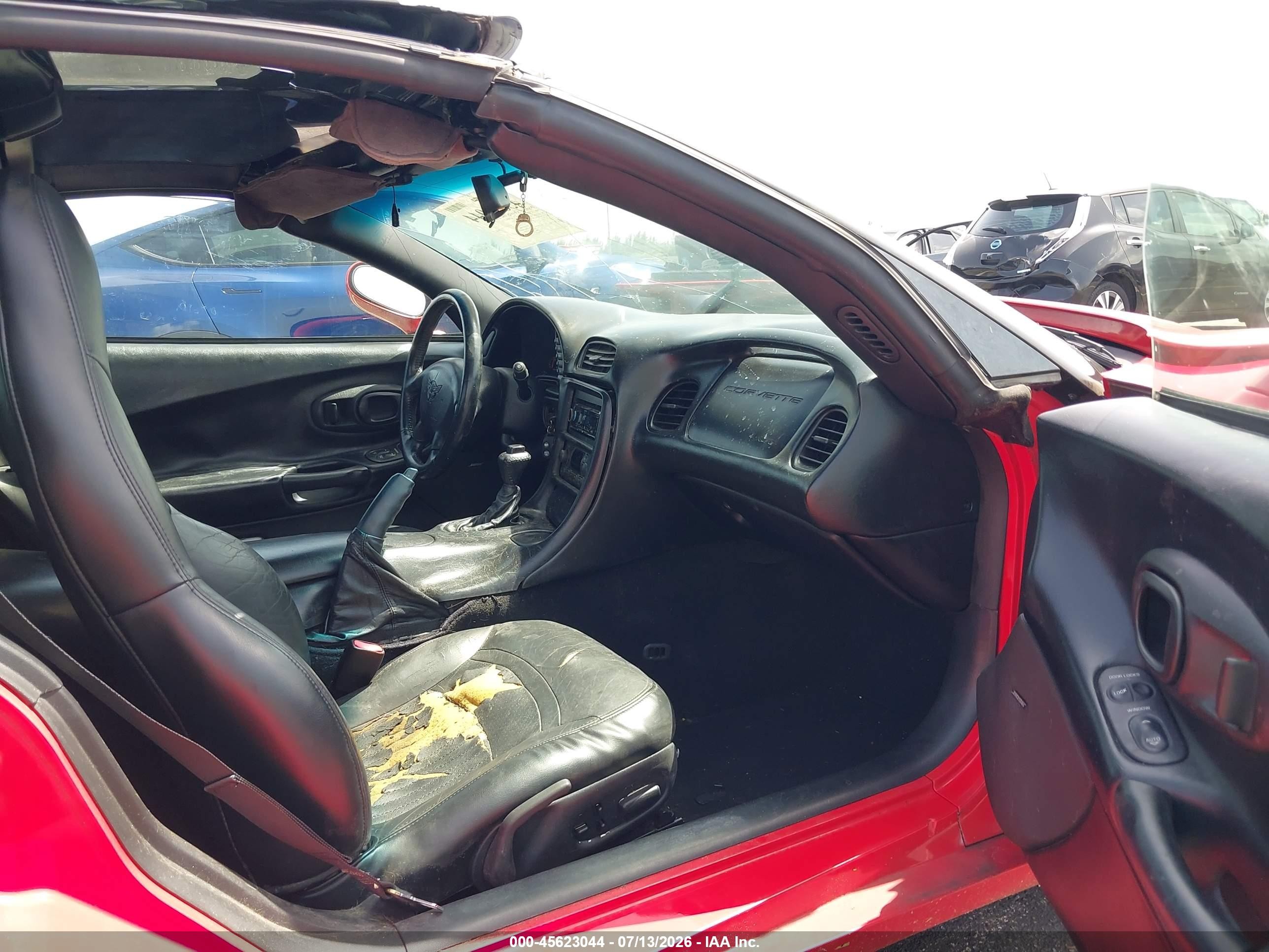 1998 Chevrolet Corvette   Красный vin: 1G1YY22G2W5108416