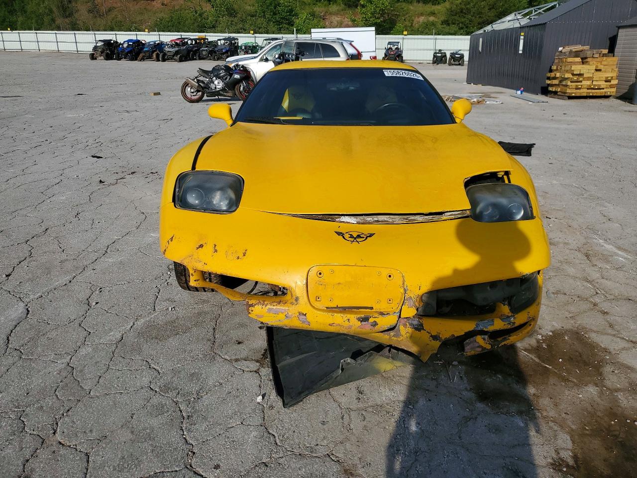 2000 Chevrolet Corvette Yellow vin: 1G1YY22G2Y5101873