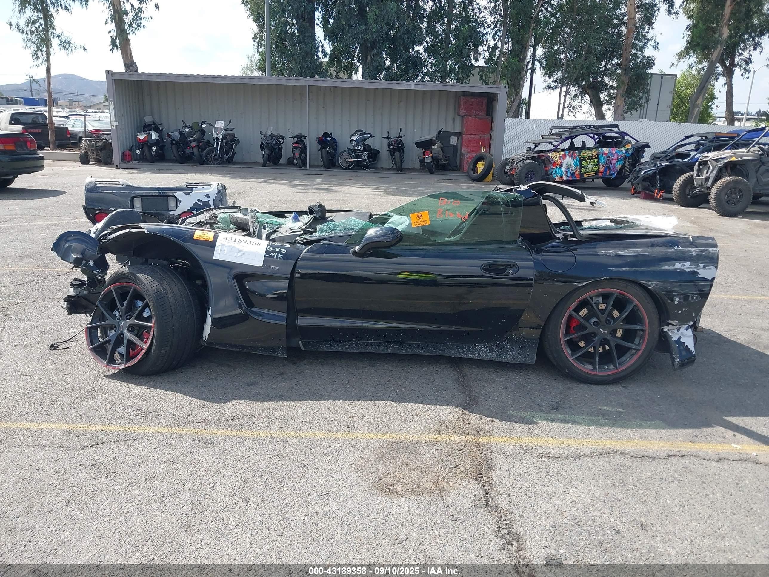 2000 Chevrolet Corvette   Черный vin: 1G1YY22G2Y5109388