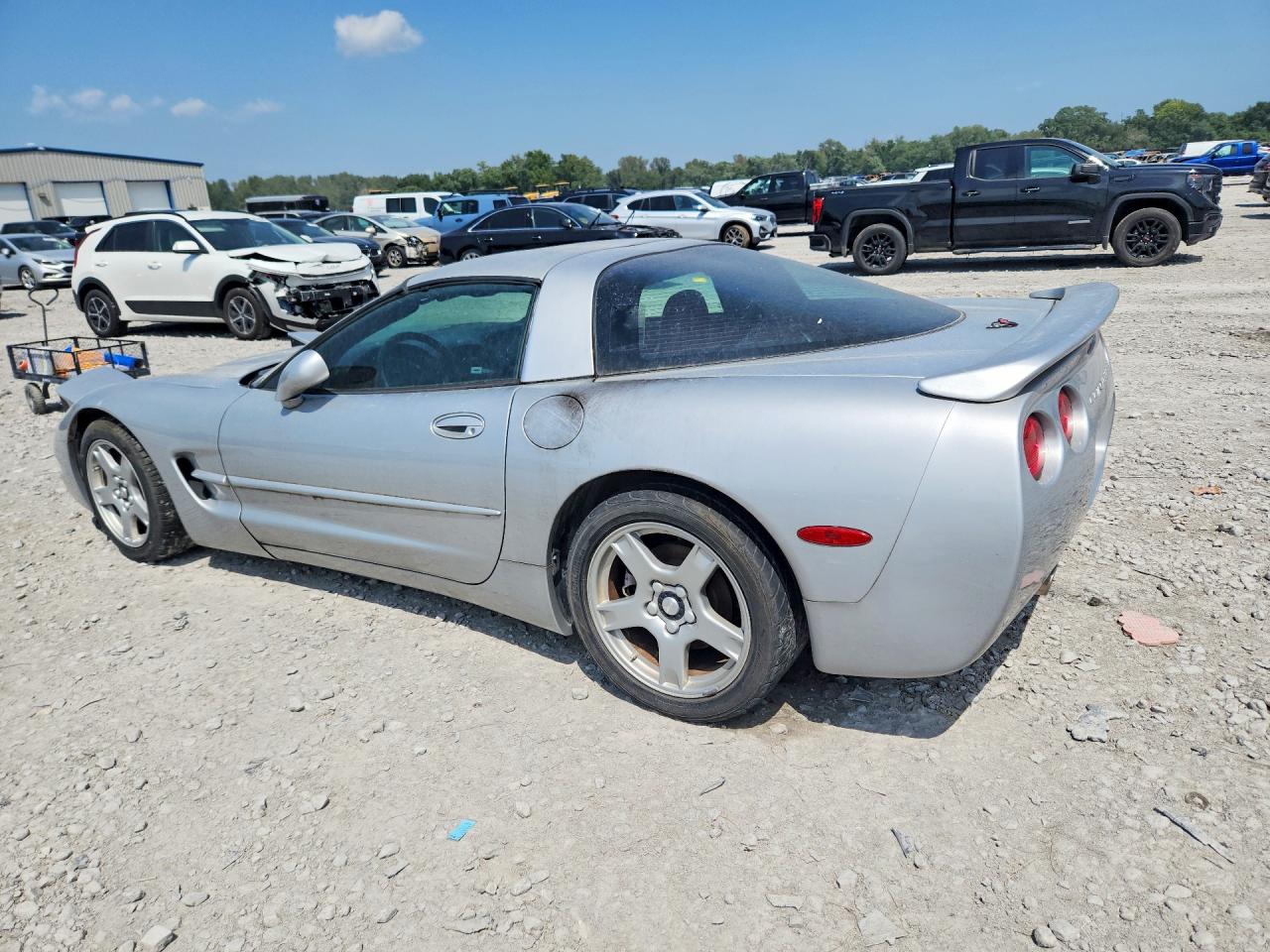 1998 Chevrolet Corvette Silver vin: 1G1YY22G3W5106139