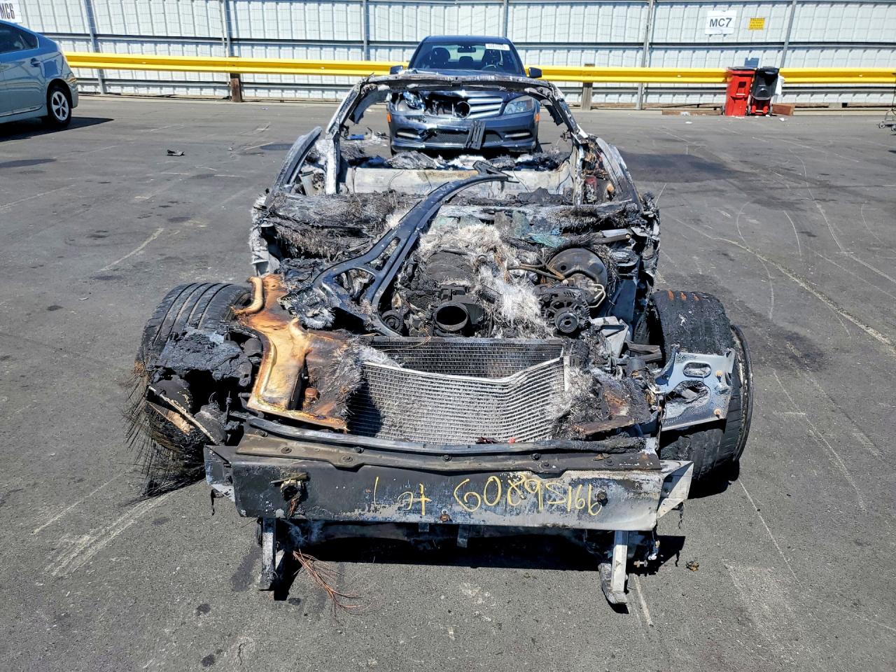 1998 Chevrolet Corvette Пожар vin: 1G1YY22G3W5121269
