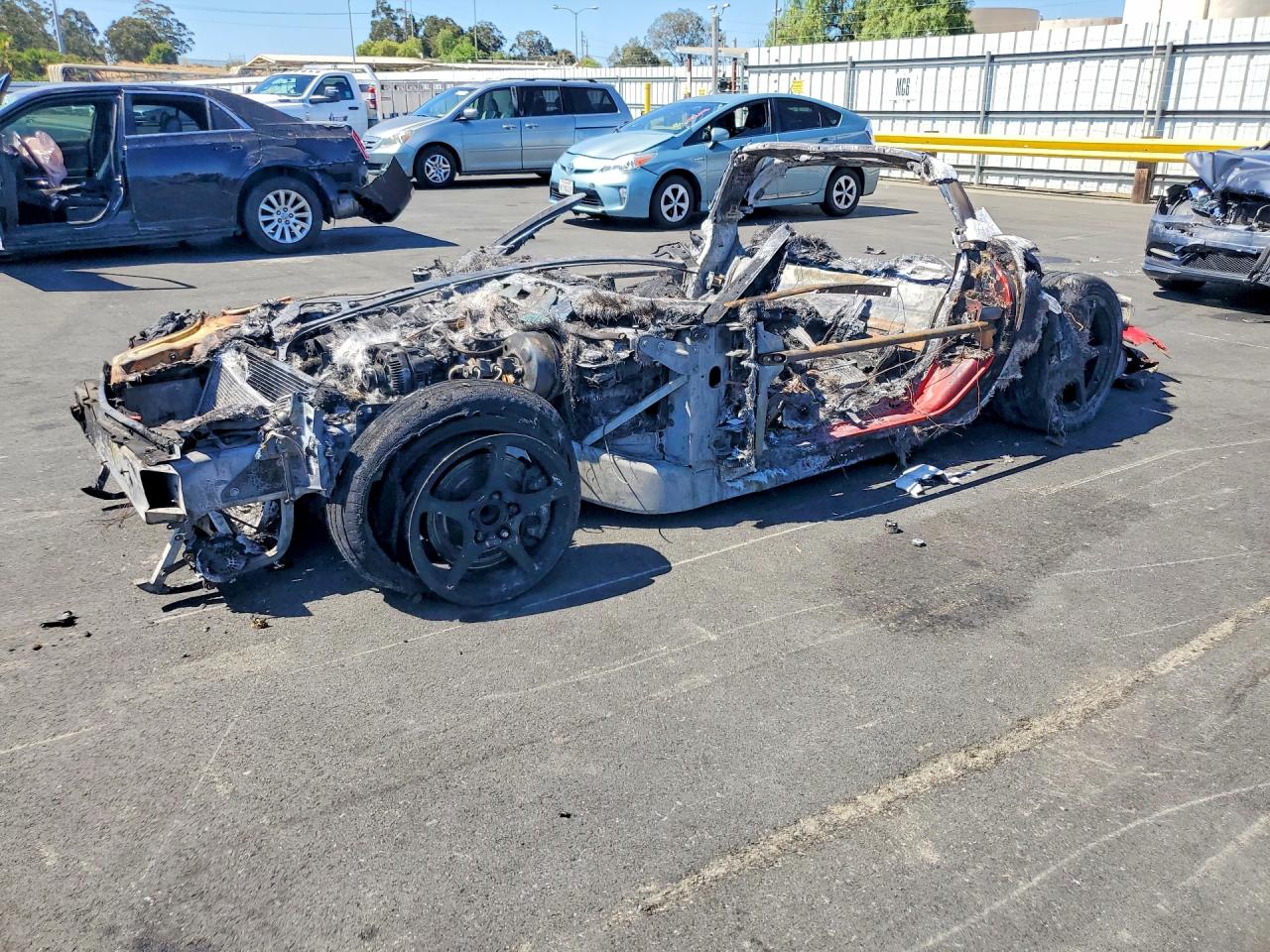 1998 Chevrolet Corvette Burn vin: 1G1YY22G3W5121269