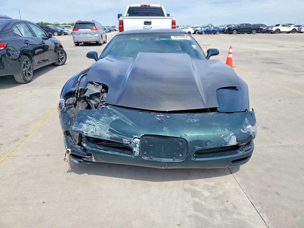 2000 Chevrolet Corvette Green vin: 1G1YY22G3Y5128595