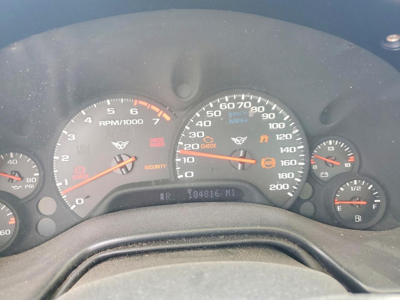 2000 Chevrolet Corvette Green vin: 1G1YY22G3Y5128595