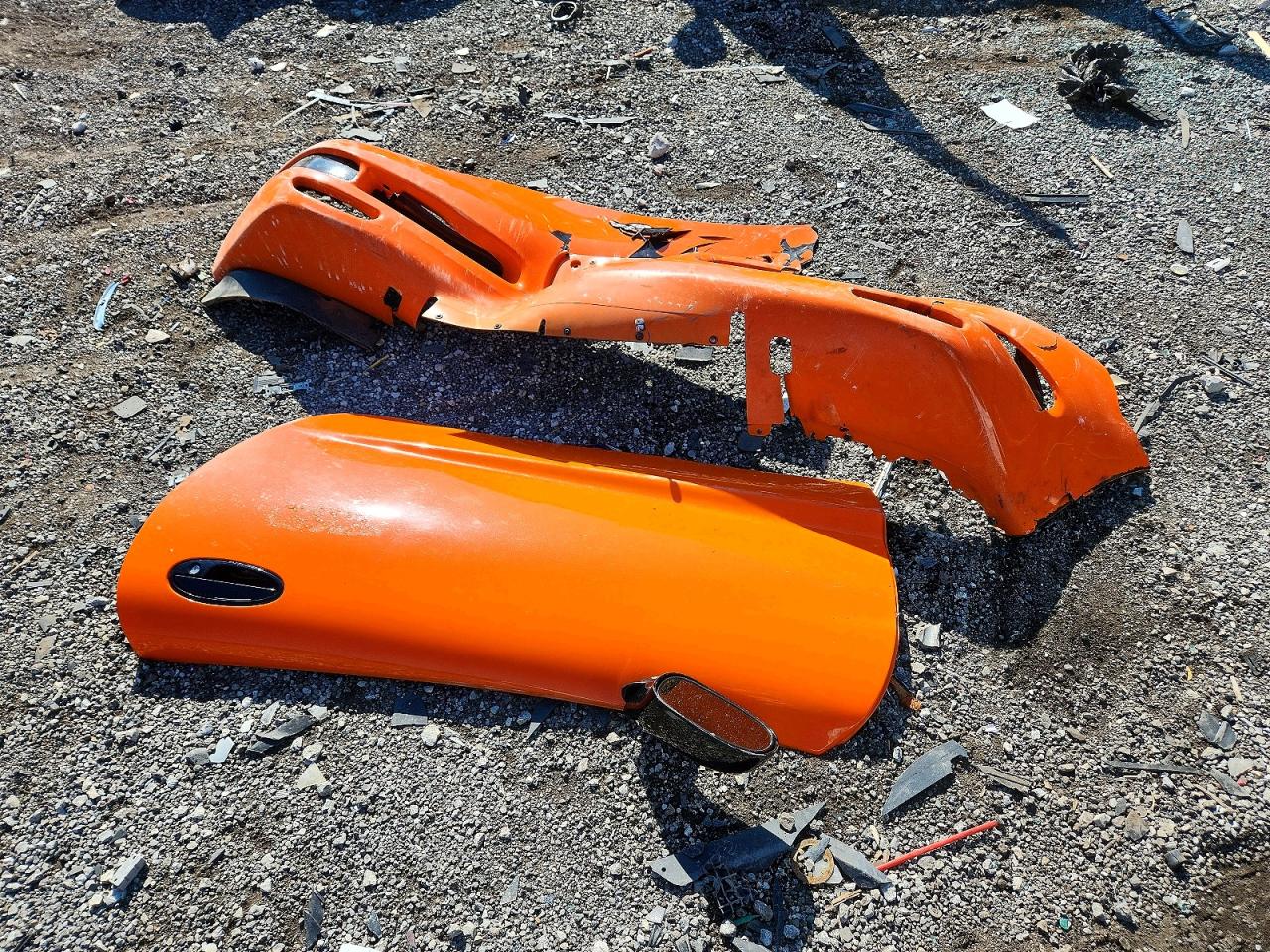 2003 Chevrolet Corvette Orange vin: 1G1YY22G435132793