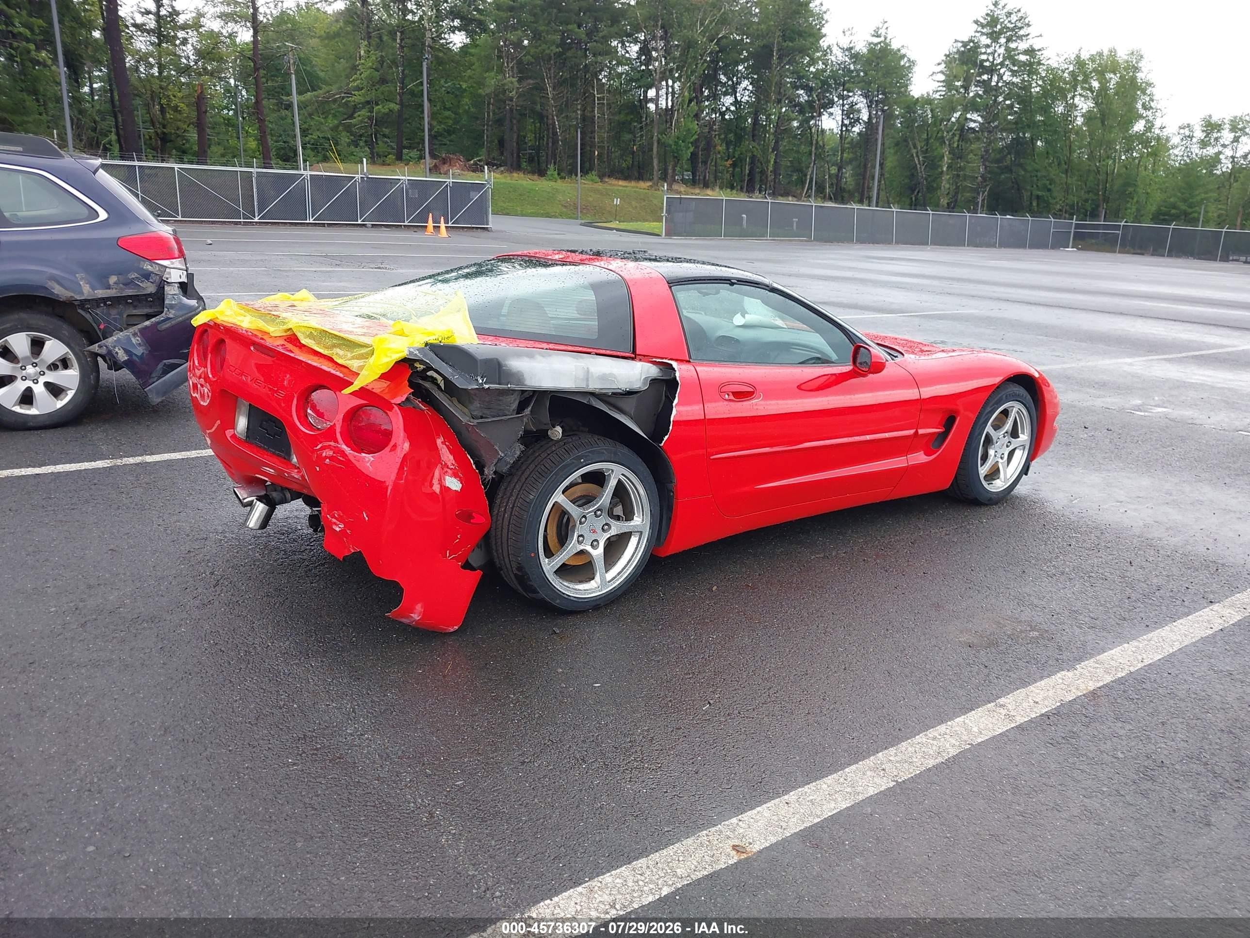 1999 Chevrolet Corvette   Red vin: 1G1YY22G4X5104174