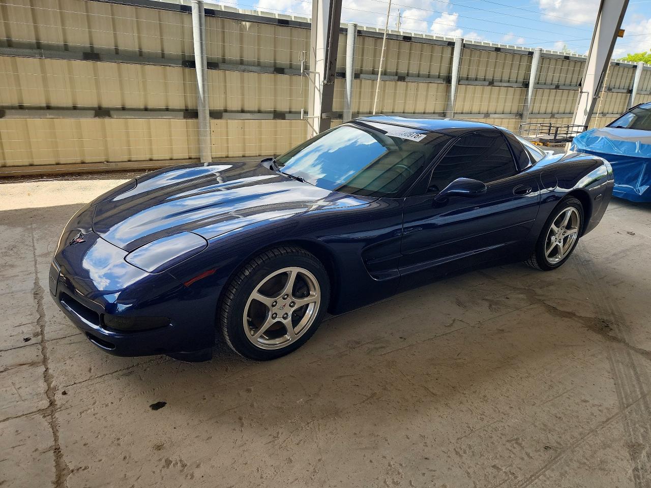 1999 Chevrolet Corvette Blue vin: 1G1YY22G4X5114462