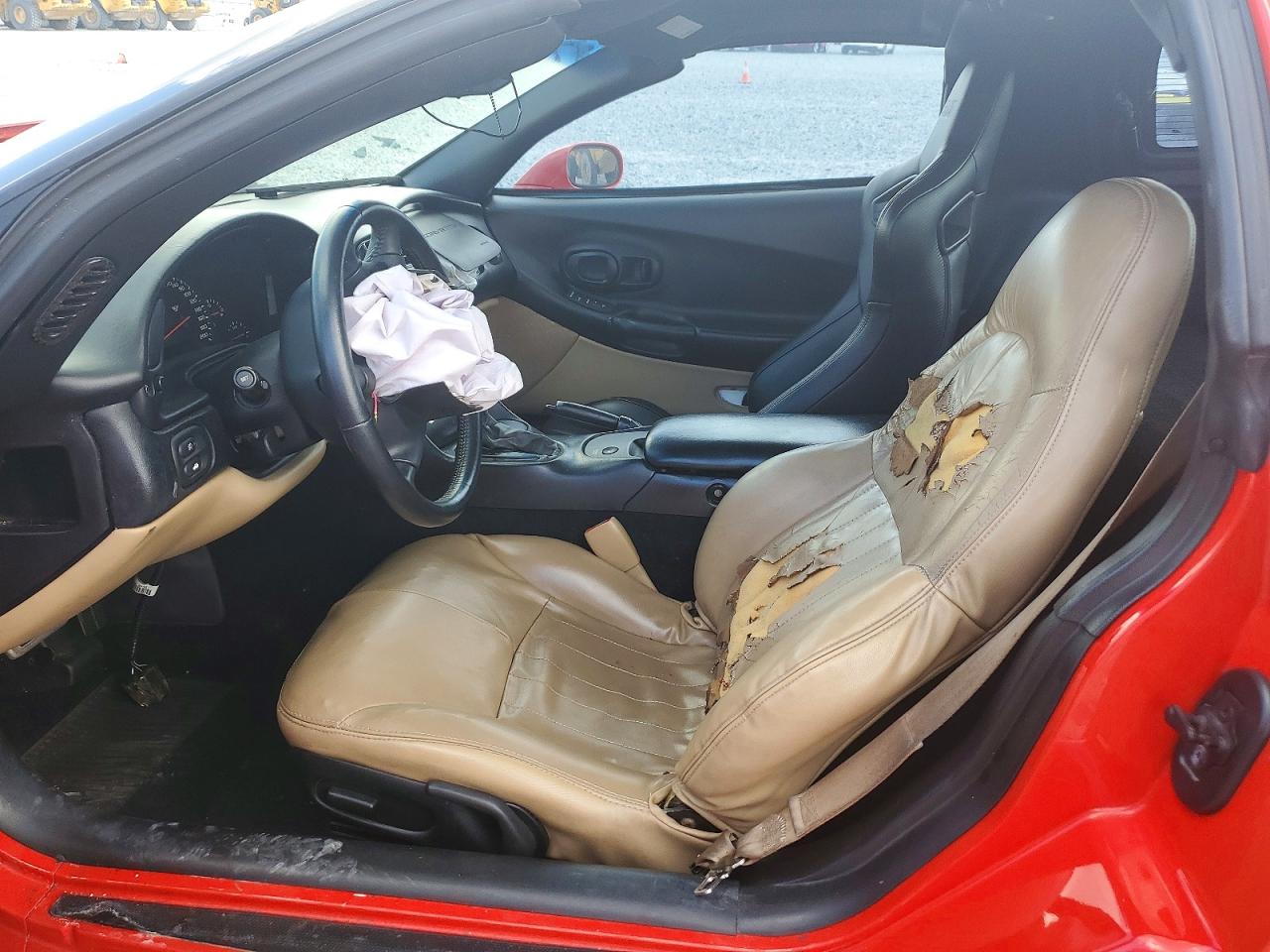2000 Chevrolet Corvette Red vin: 1G1YY22G4Y5107433