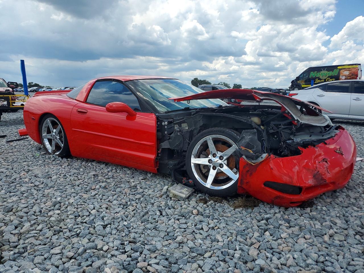 2000 Chevrolet Corvette Red vin: 1G1YY22G4Y5107433