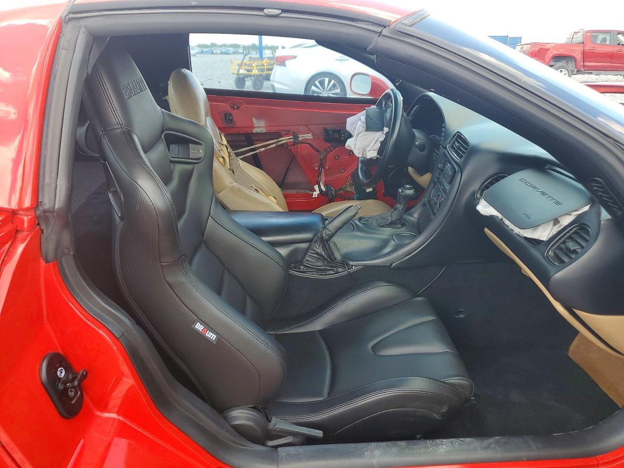 2000 Chevrolet Corvette Red vin: 1G1YY22G4Y5107433