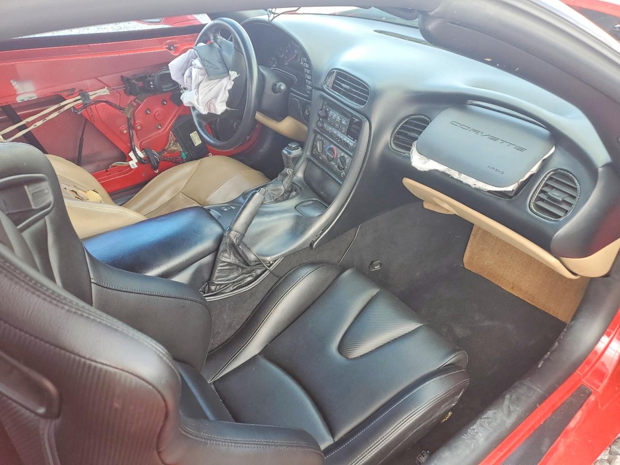 2000 Chevrolet Corvette Red vin: 1G1YY22G4Y5107433