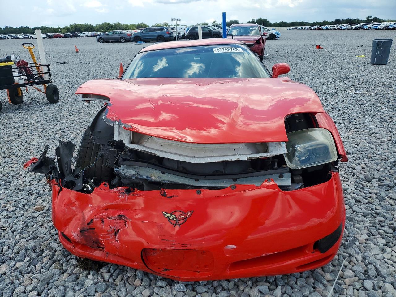2000 Chevrolet Corvette Red vin: 1G1YY22G4Y5107433