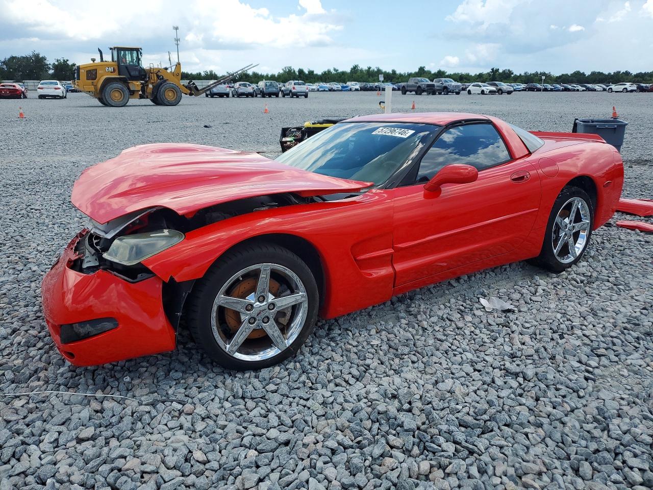 2000 Chevrolet Corvette Red vin: 1G1YY22G4Y5107433