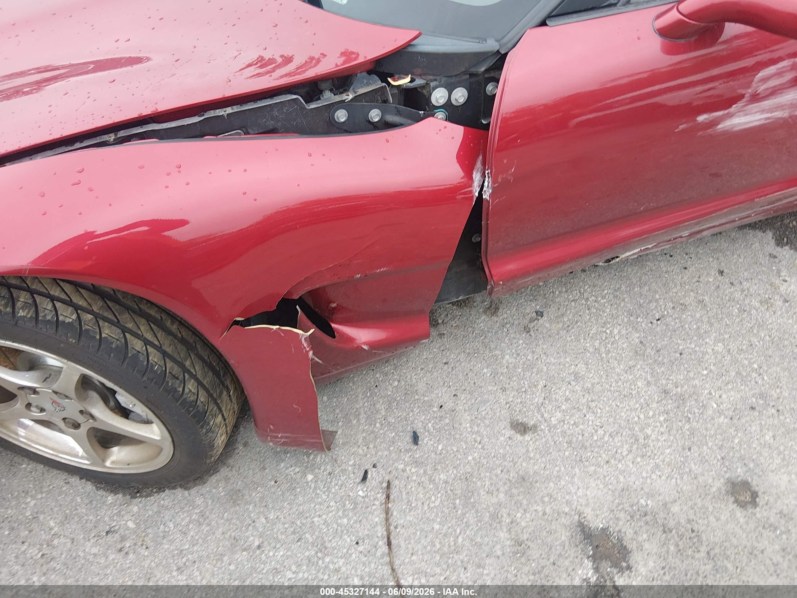 2000 Chevrolet Corvette   Red vin: 1G1YY22G4Y5112017