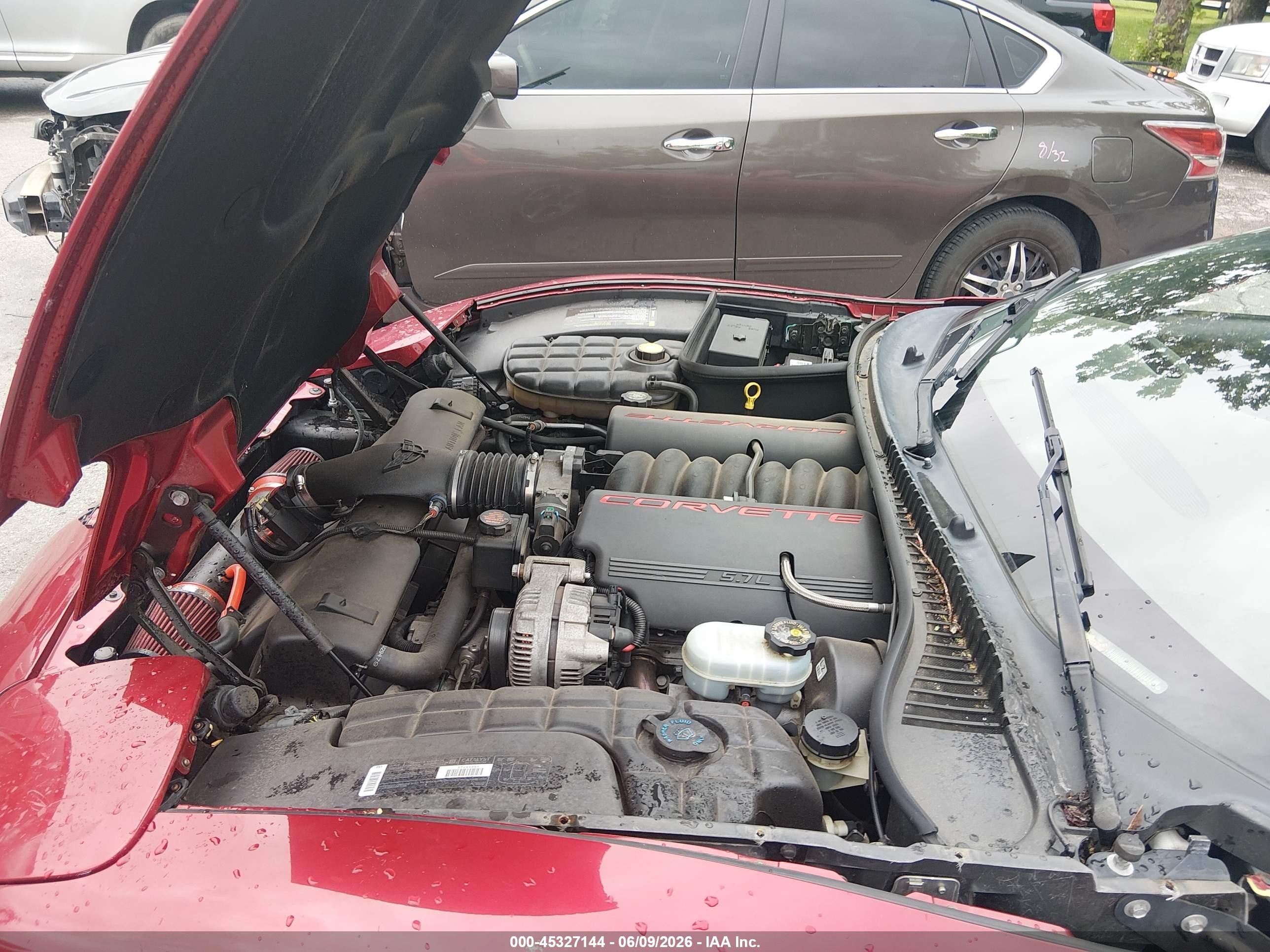 2000 Chevrolet Corvette   Red vin: 1G1YY22G4Y5112017