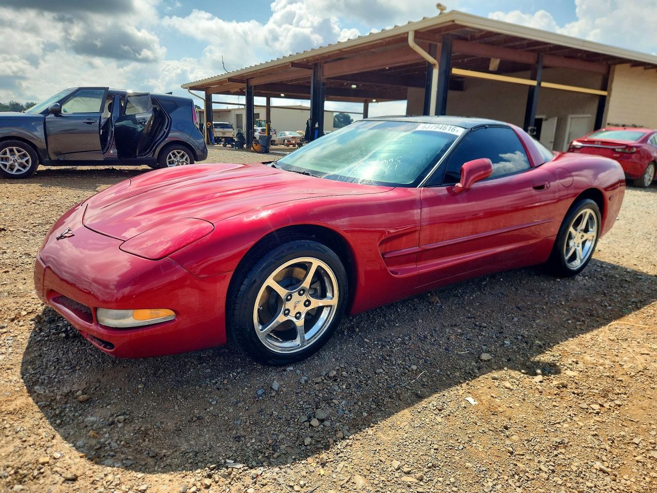2002 Chevrolet Corvette Red vin: 1G1YY22G525107920