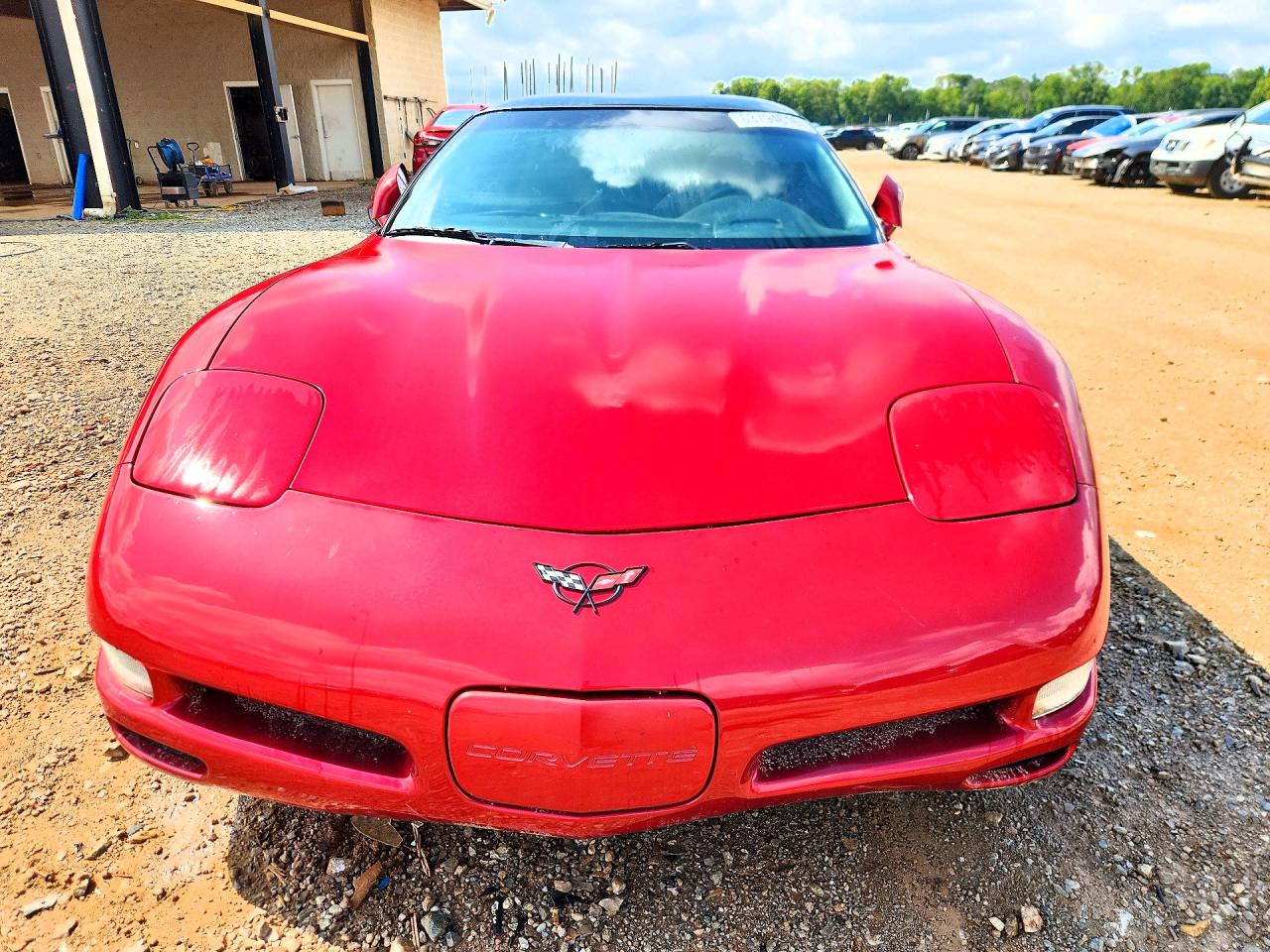 2002 Chevrolet Corvette Red vin: 1G1YY22G525107920