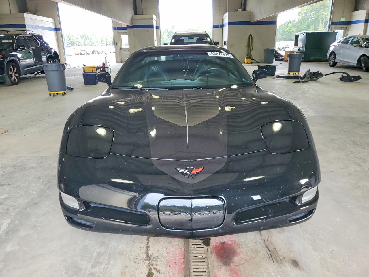 2002 Chevrolet Corvette Черный vin: 1G1YY22G525122496