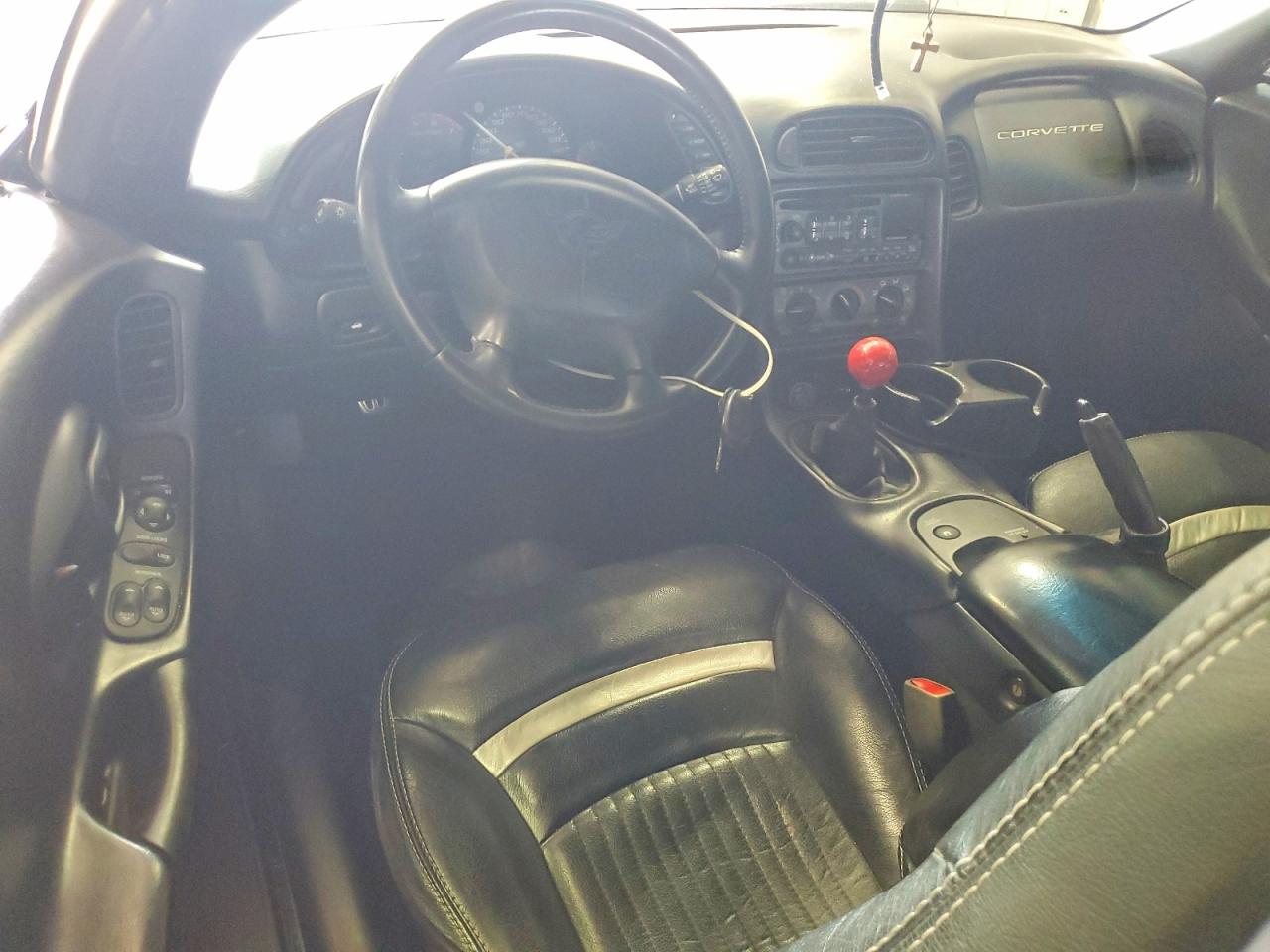 2002 Chevrolet Corvette Черный vin: 1G1YY22G525122496