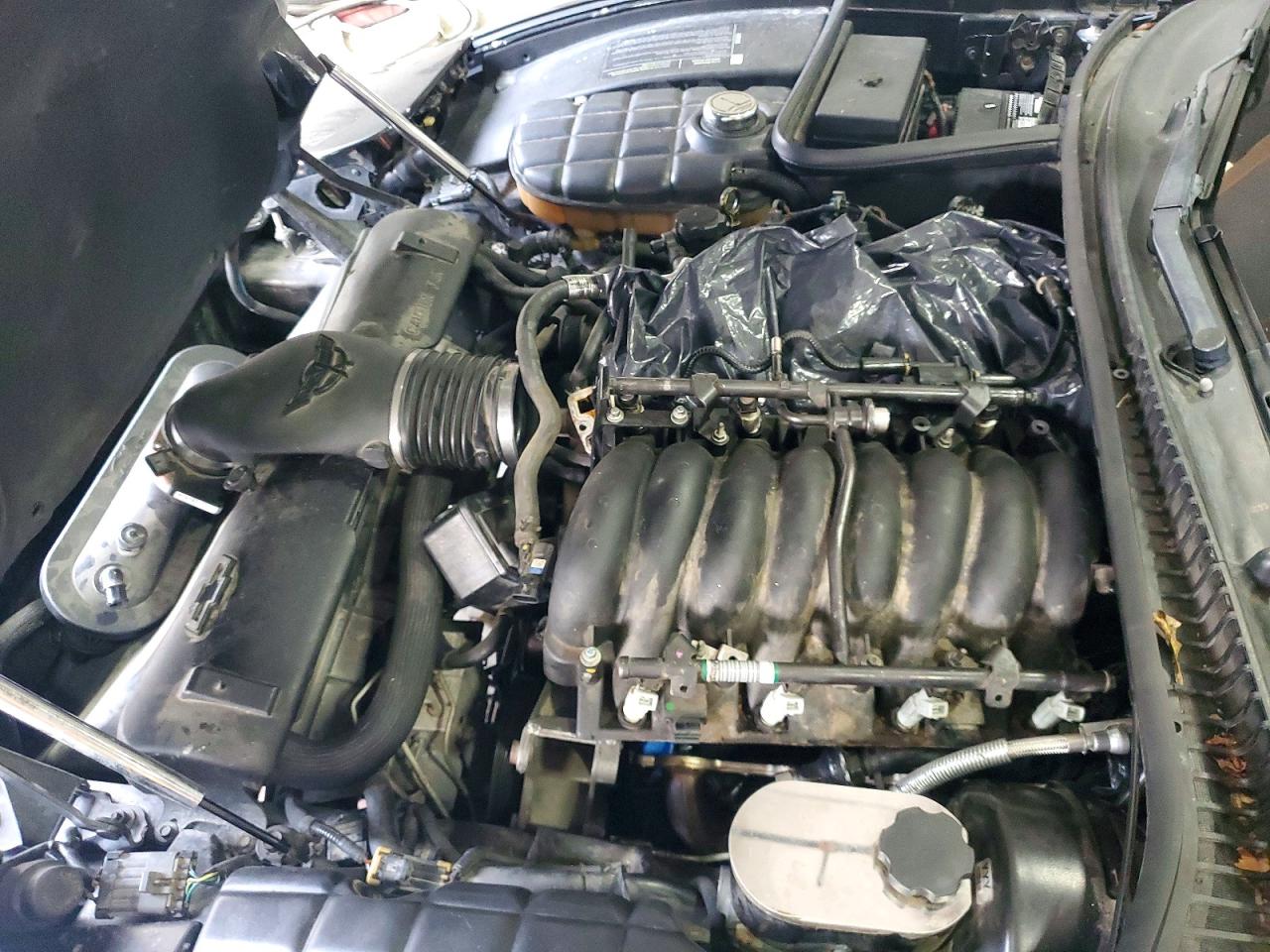 2002 Chevrolet Corvette Черный vin: 1G1YY22G525122496