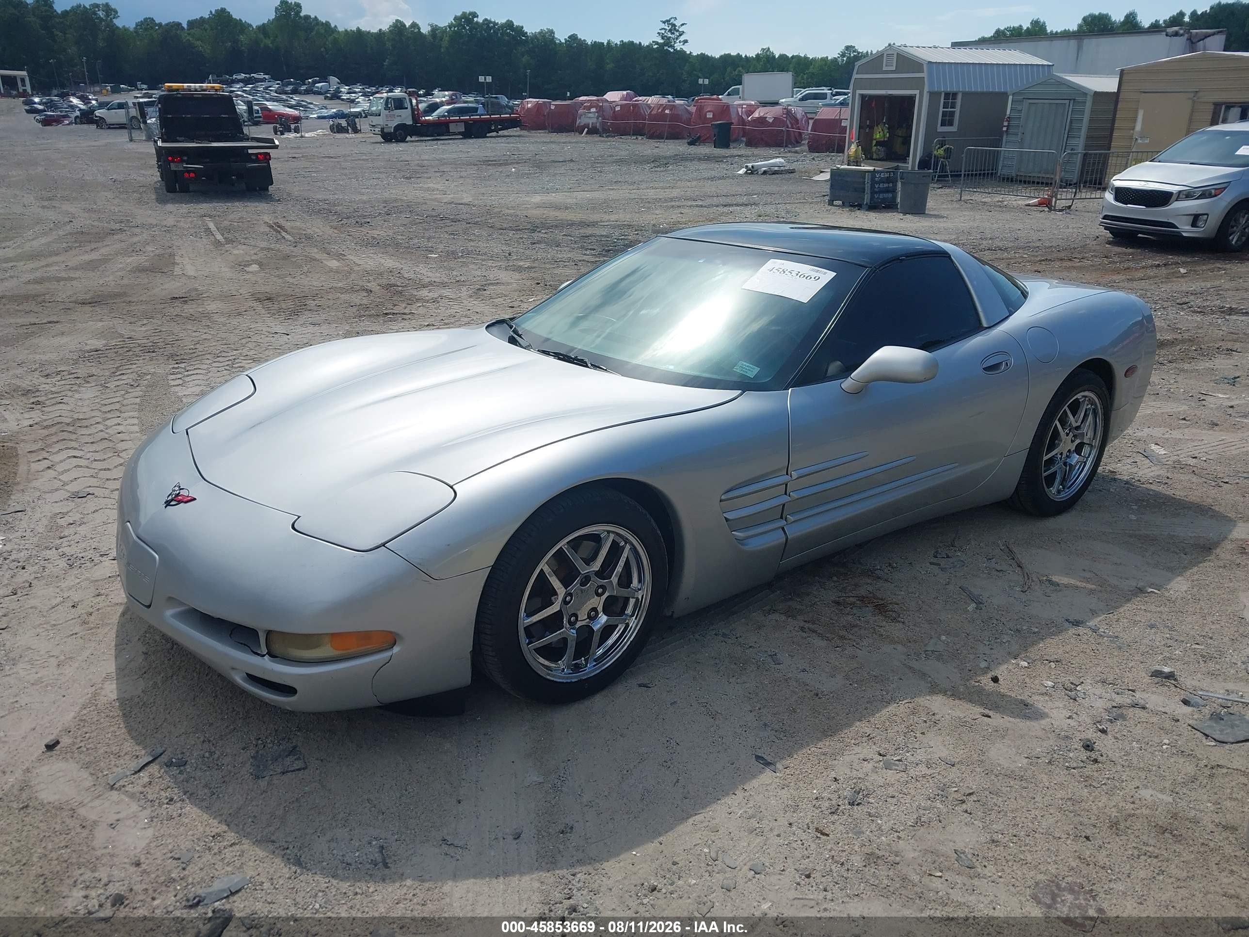 1998 Chevrolet Corvette   Silver vin: 1G1YY22G5W5121225