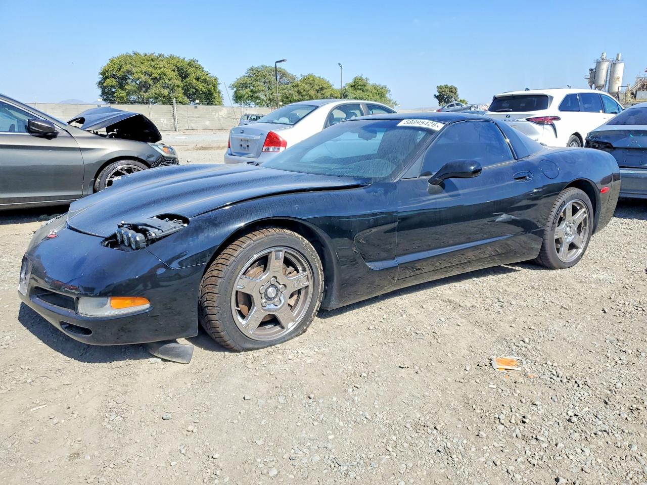 1999 Chevrolet Corvette Черный vin: 1G1YY22G5X5123252