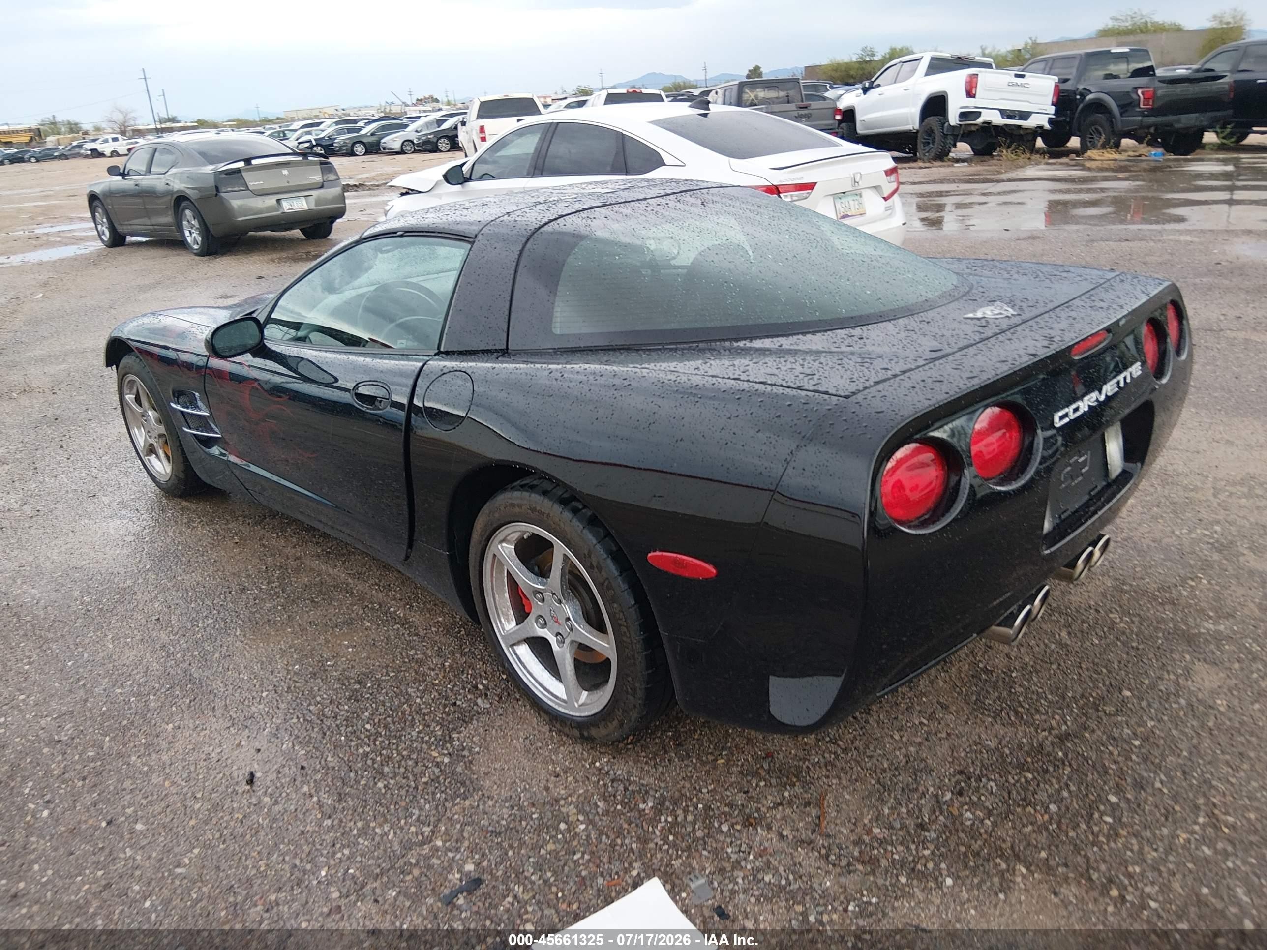 2003 Chevrolet Corvette   Black vin: 1G1YY22G635129572
