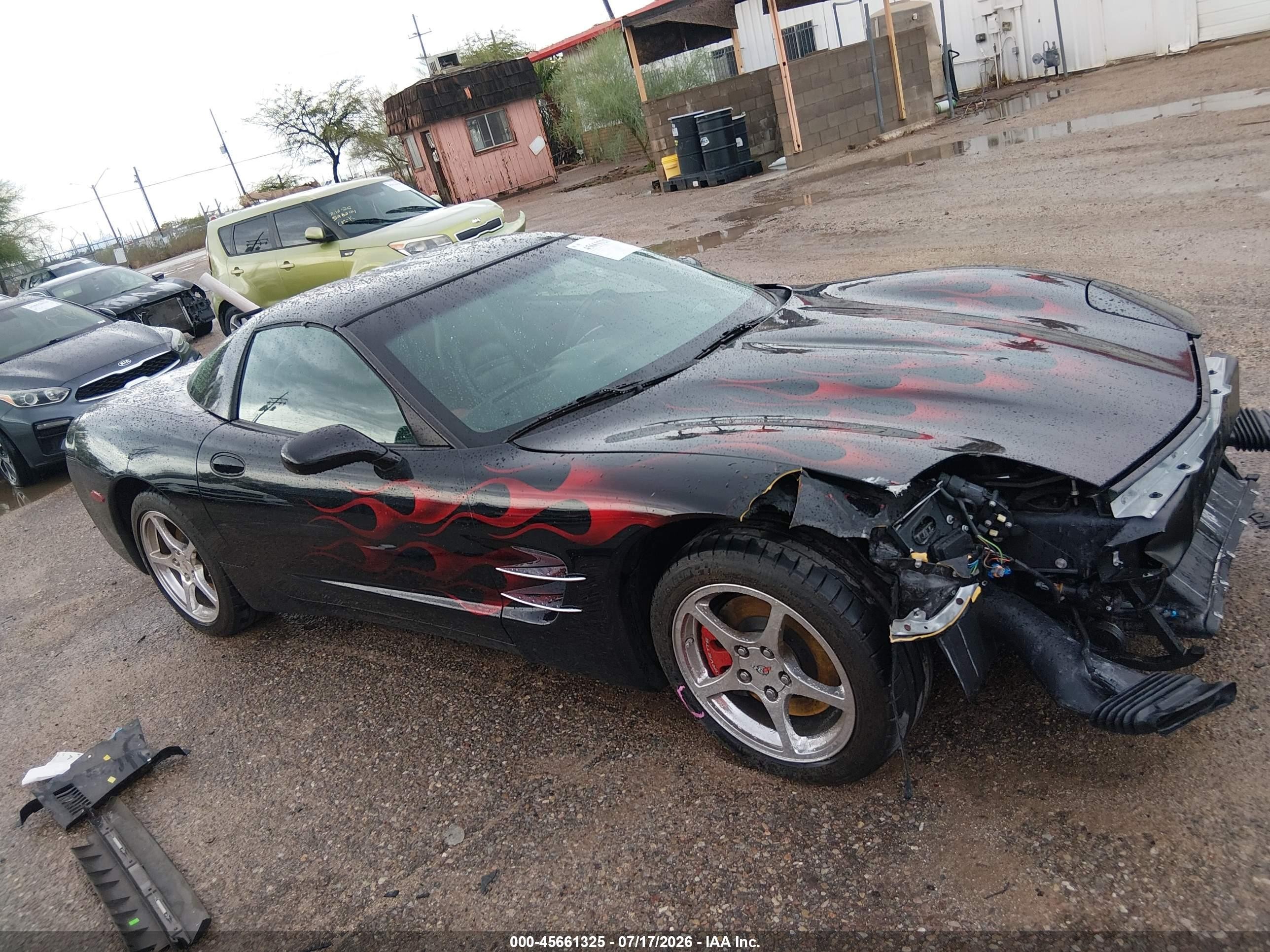 2003 Chevrolet Corvette   Black vin: 1G1YY22G635129572