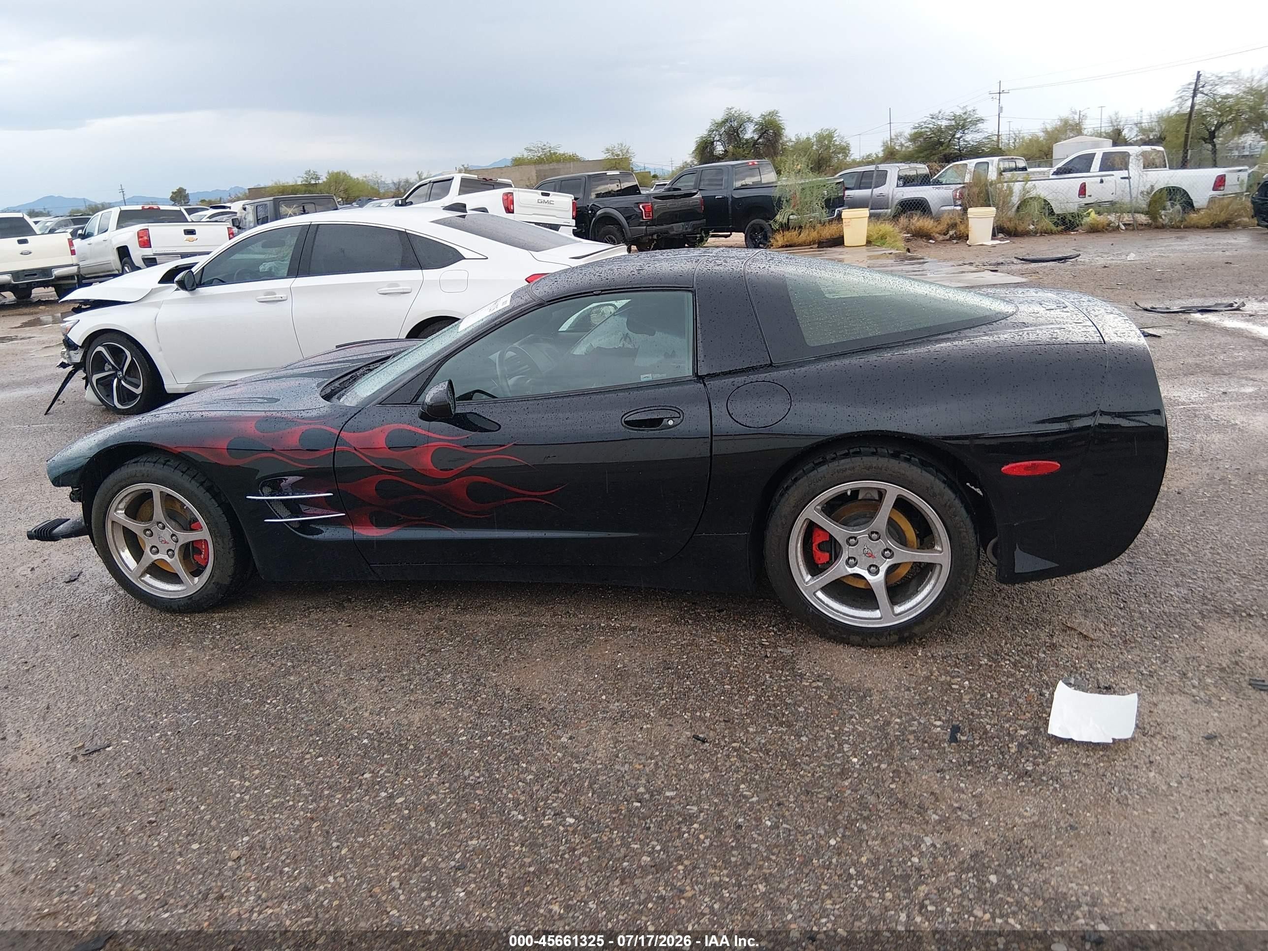 2003 Chevrolet Corvette   Black vin: 1G1YY22G635129572