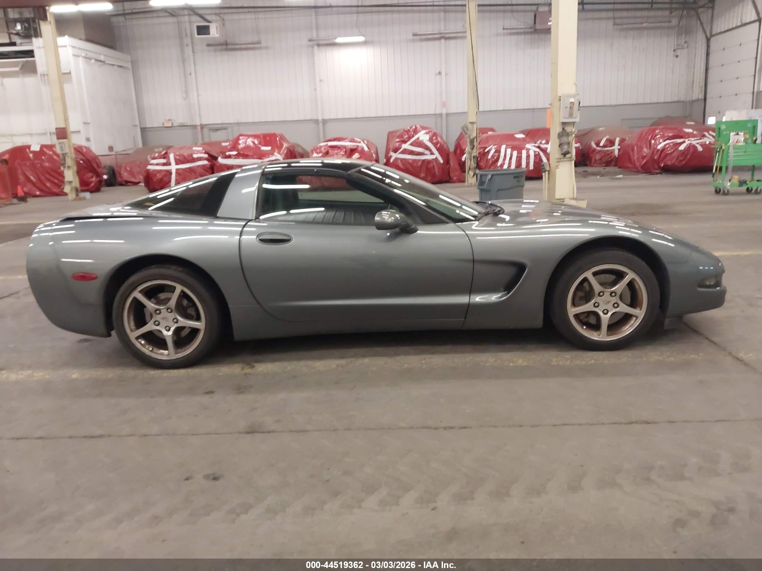 2004 Chevrolet Corvette   Gray vin: 1G1YY22G645129475