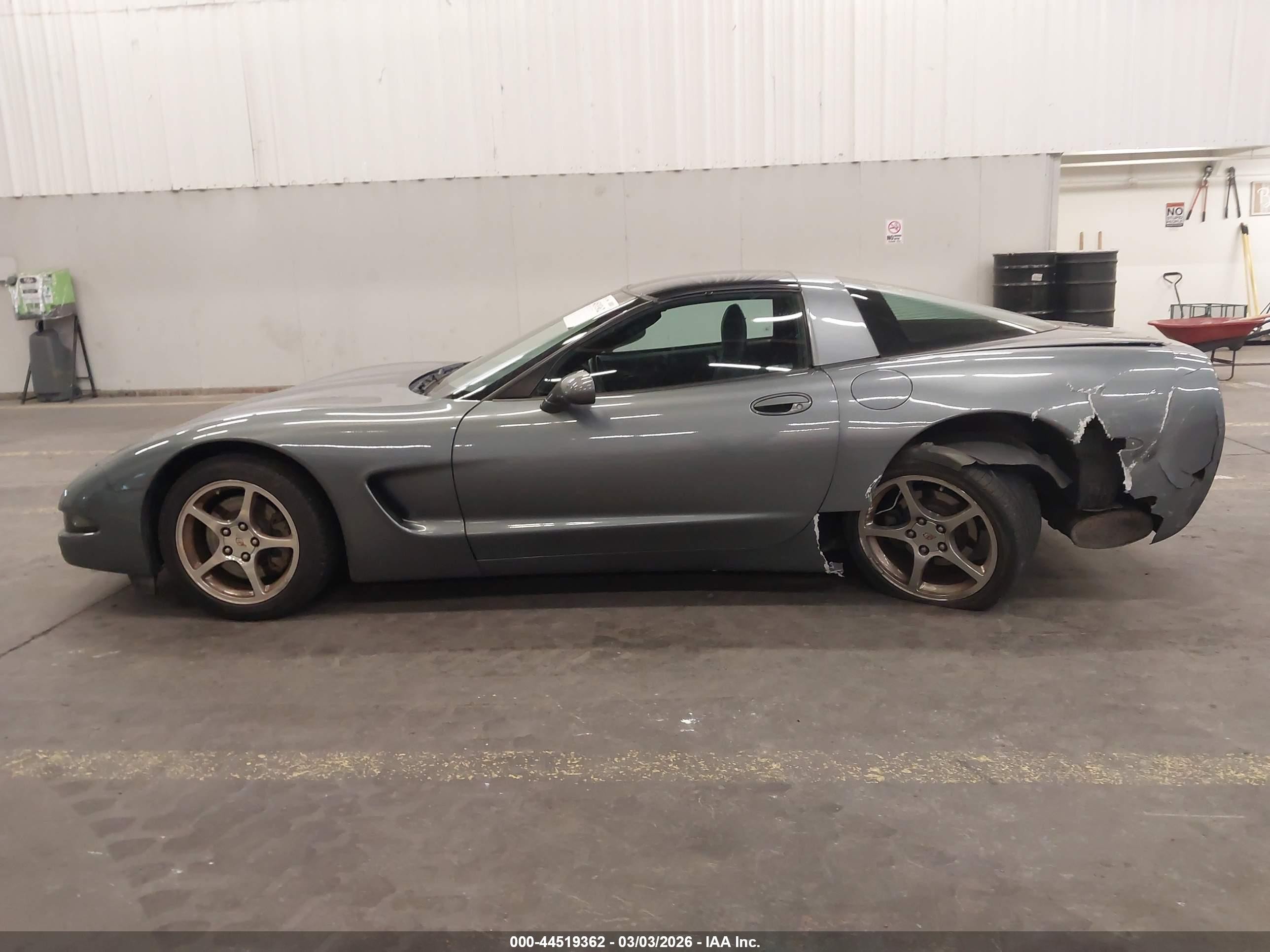 2004 Chevrolet Corvette   Gray vin: 1G1YY22G645129475