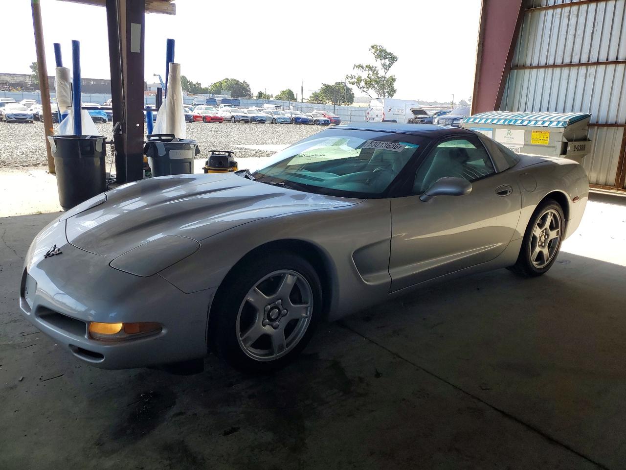1997 Chevrolet Corvette Silver vin: 1G1YY22G6V5108482