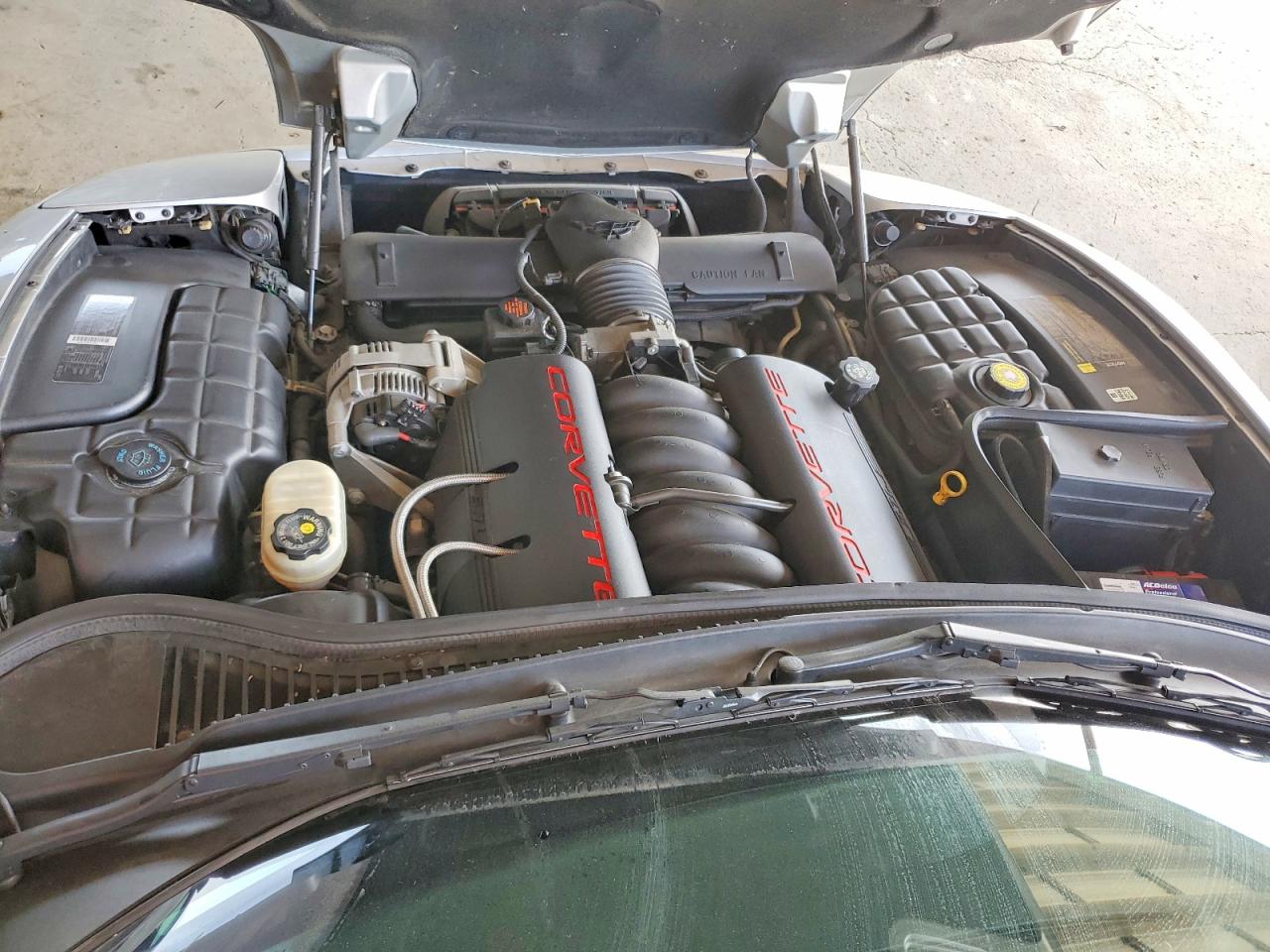 1997 Chevrolet Corvette Silver vin: 1G1YY22G6V5108482
