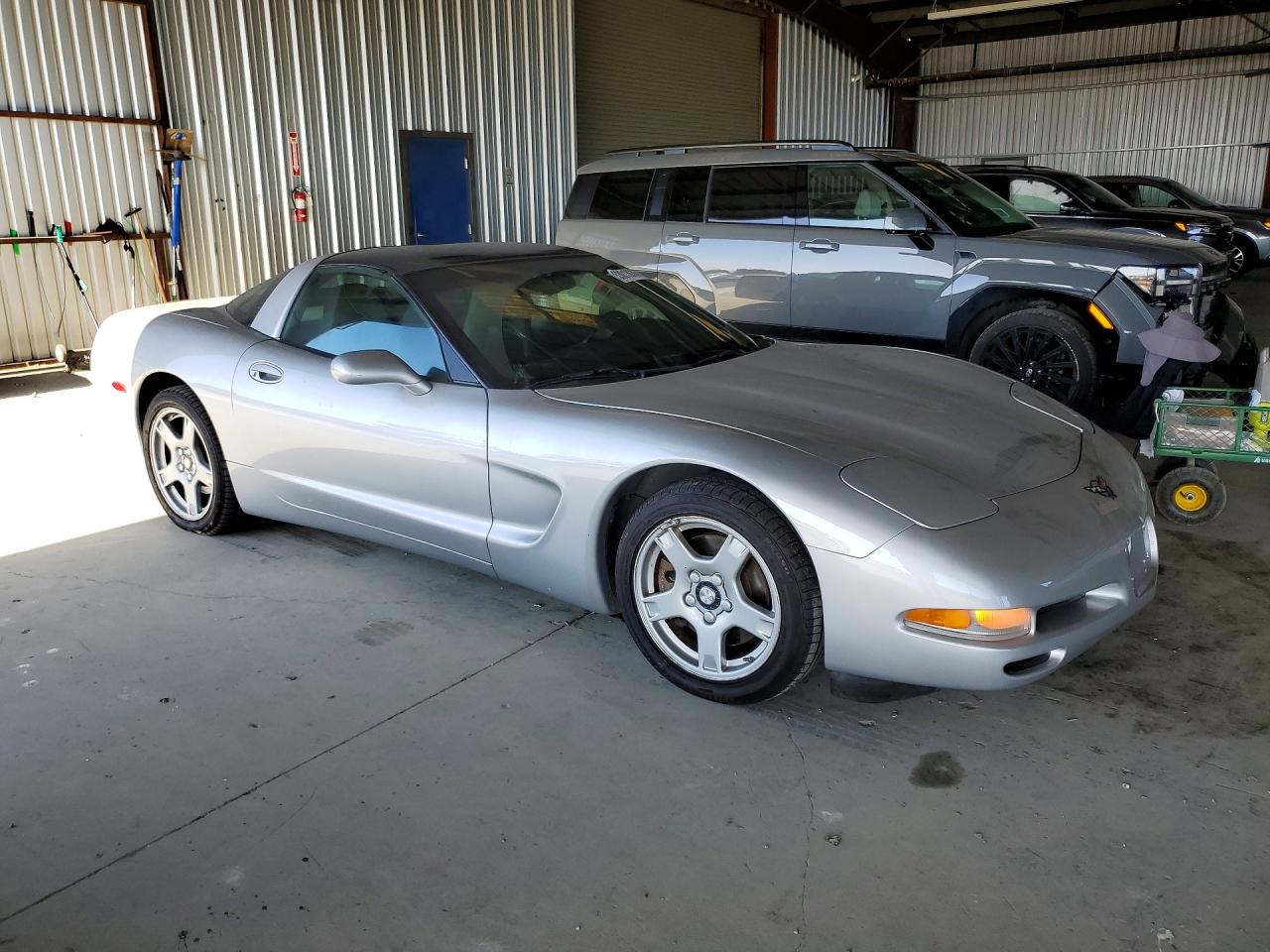 1997 Chevrolet Corvette Silver vin: 1G1YY22G6V5108482